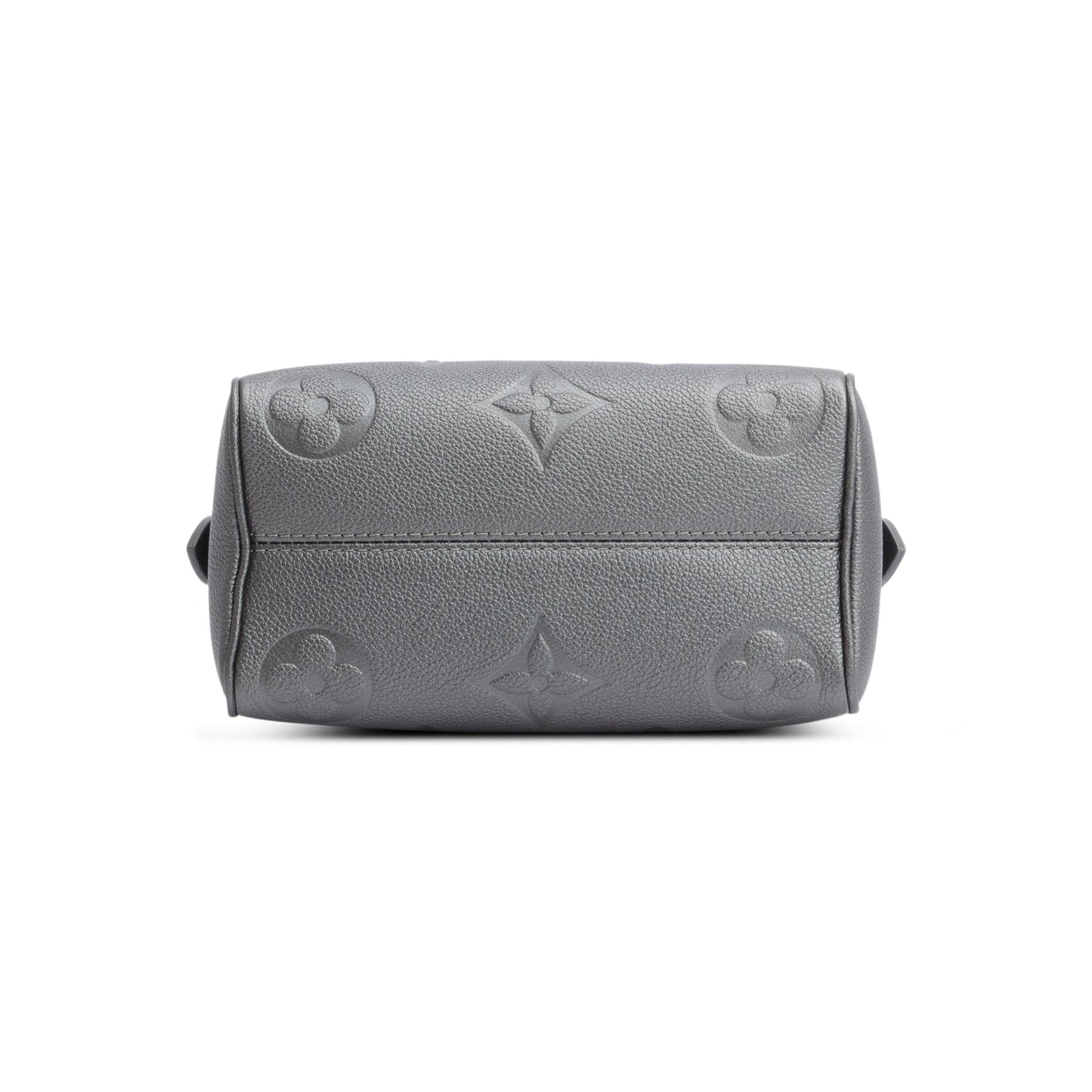 Louis Vuitton Metallic Grey Empreinte Monogram Speedy Bandouliere 20