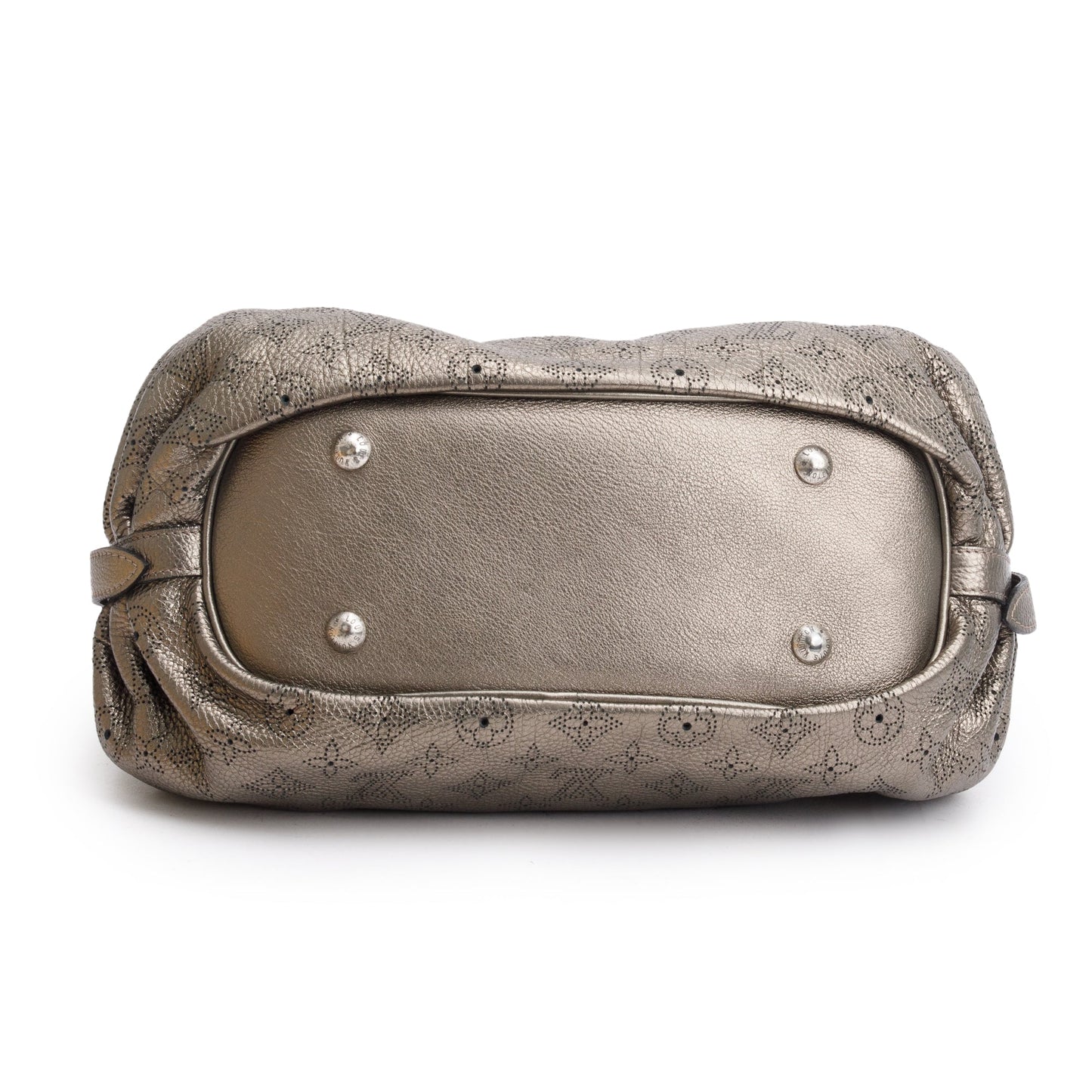 Louis Vuitton Metallic Monogram Mahina Leather XS Hobo