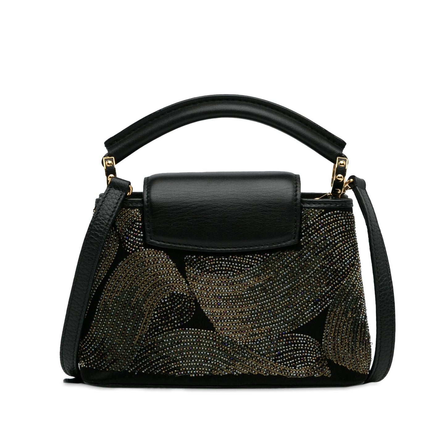 Louis Vuitton Mini Beaded Capucines (SHG-nRxA0H)