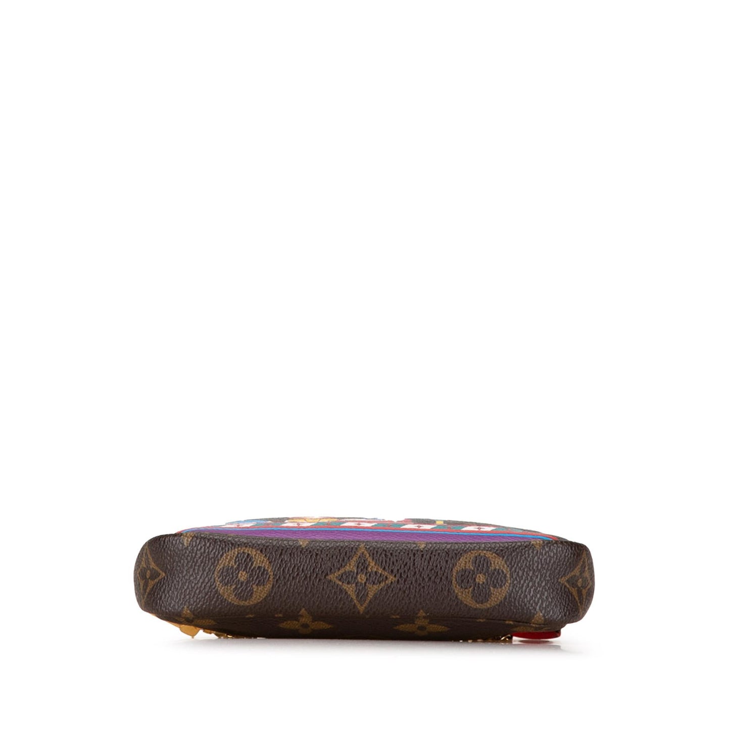 Louis Vuitton Mini Monogram Vivienne Christmas Pochette Accessoires (SHG-Vl6wam)