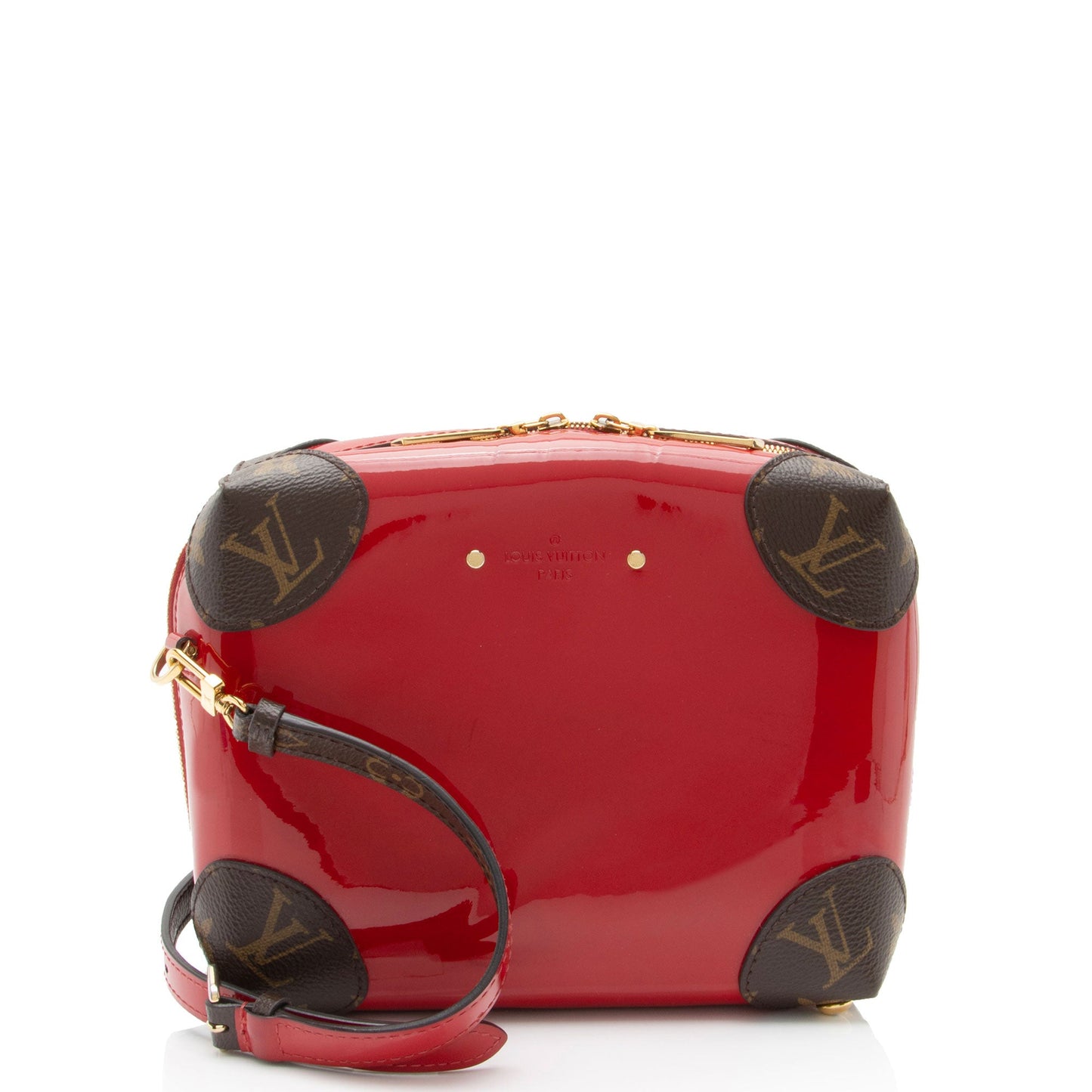 Louis Vuitton Miroir Patent Leather Venice Shoulder Bag (SHF-KHz2fu)