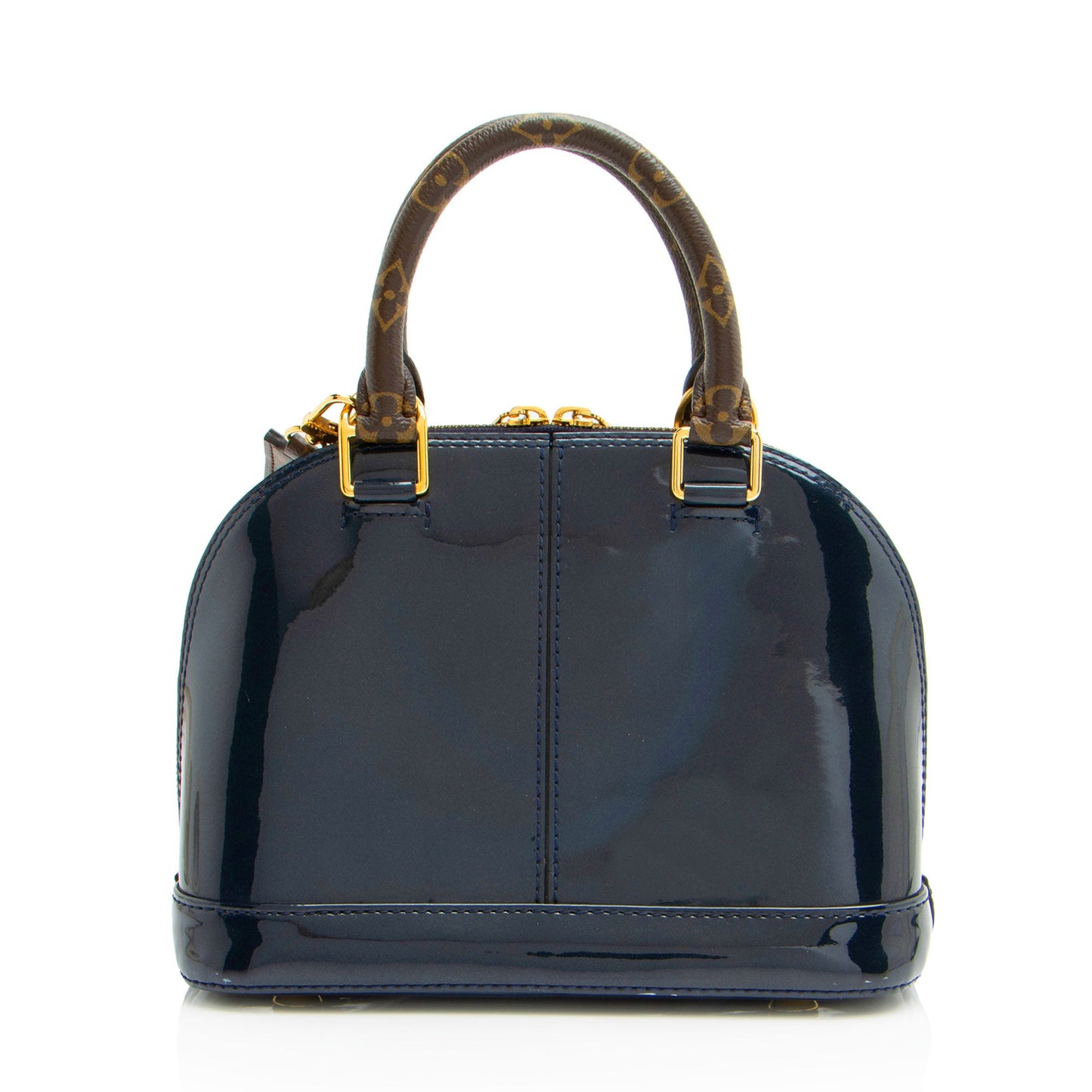 Louis Vuitton Miroir Vernis Alma BB Satchel