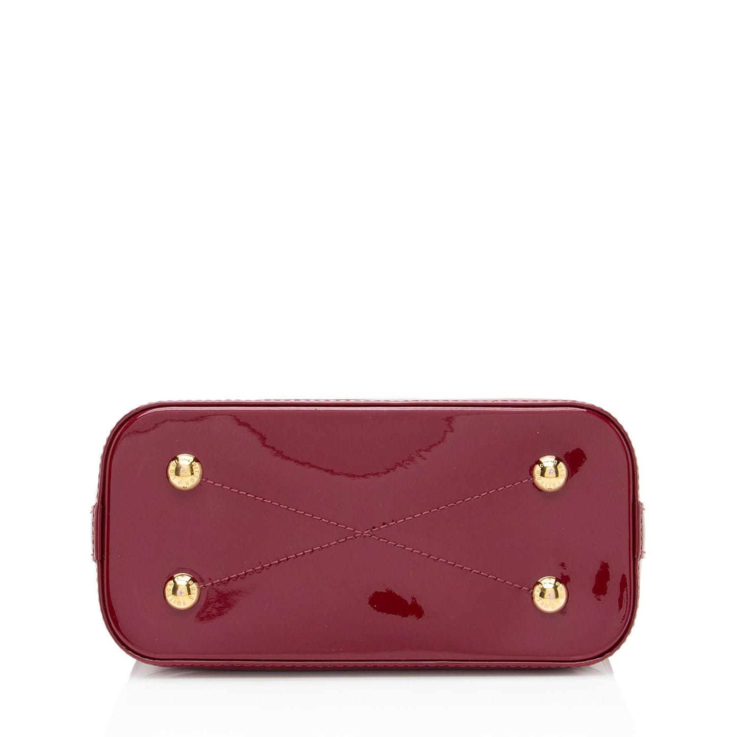 Louis Vuitton Miroir Vernis Alma BB Satchel