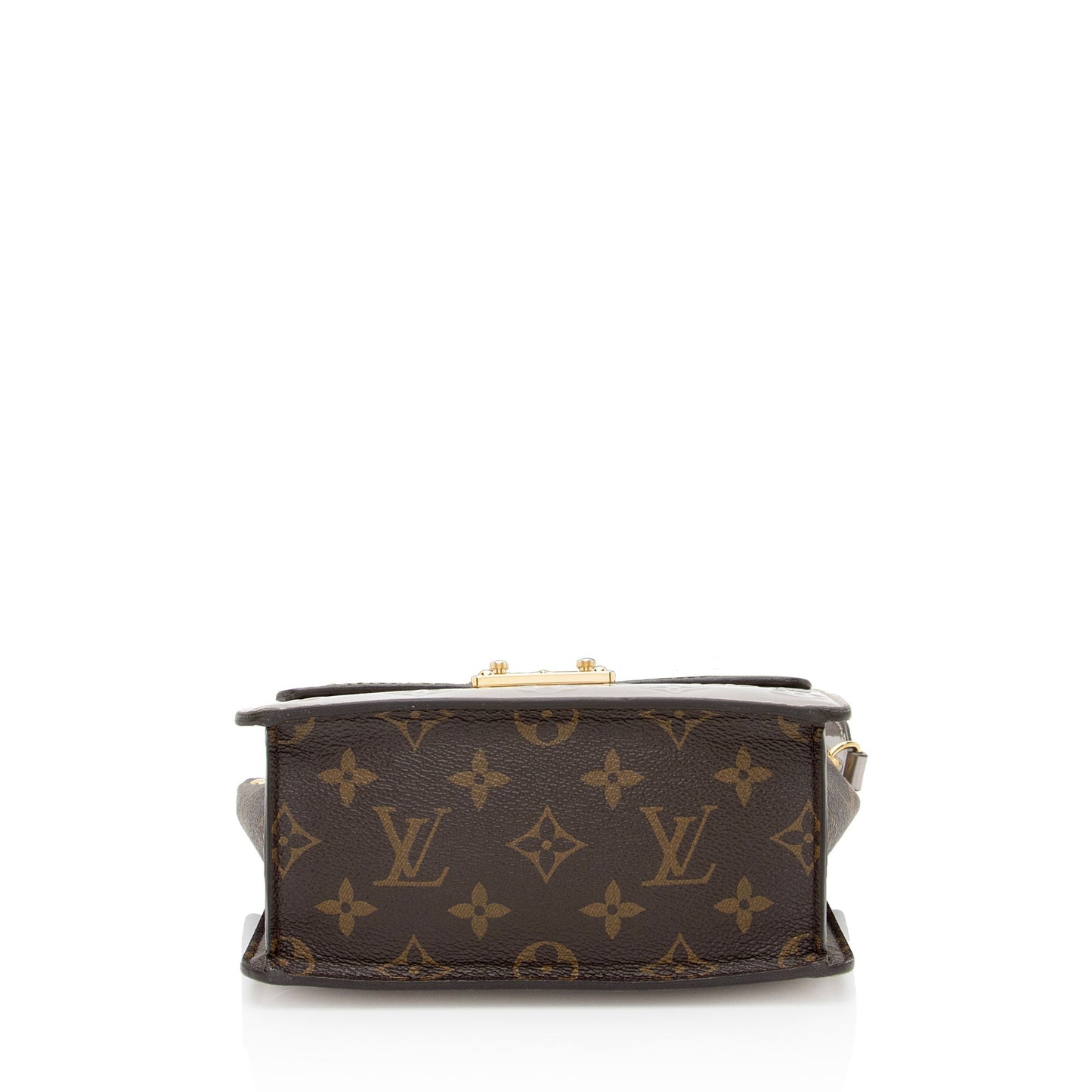 Louis Vuitton Miroir Vernis Spring Street Bitume Satchel (SHF-ptfzF0)