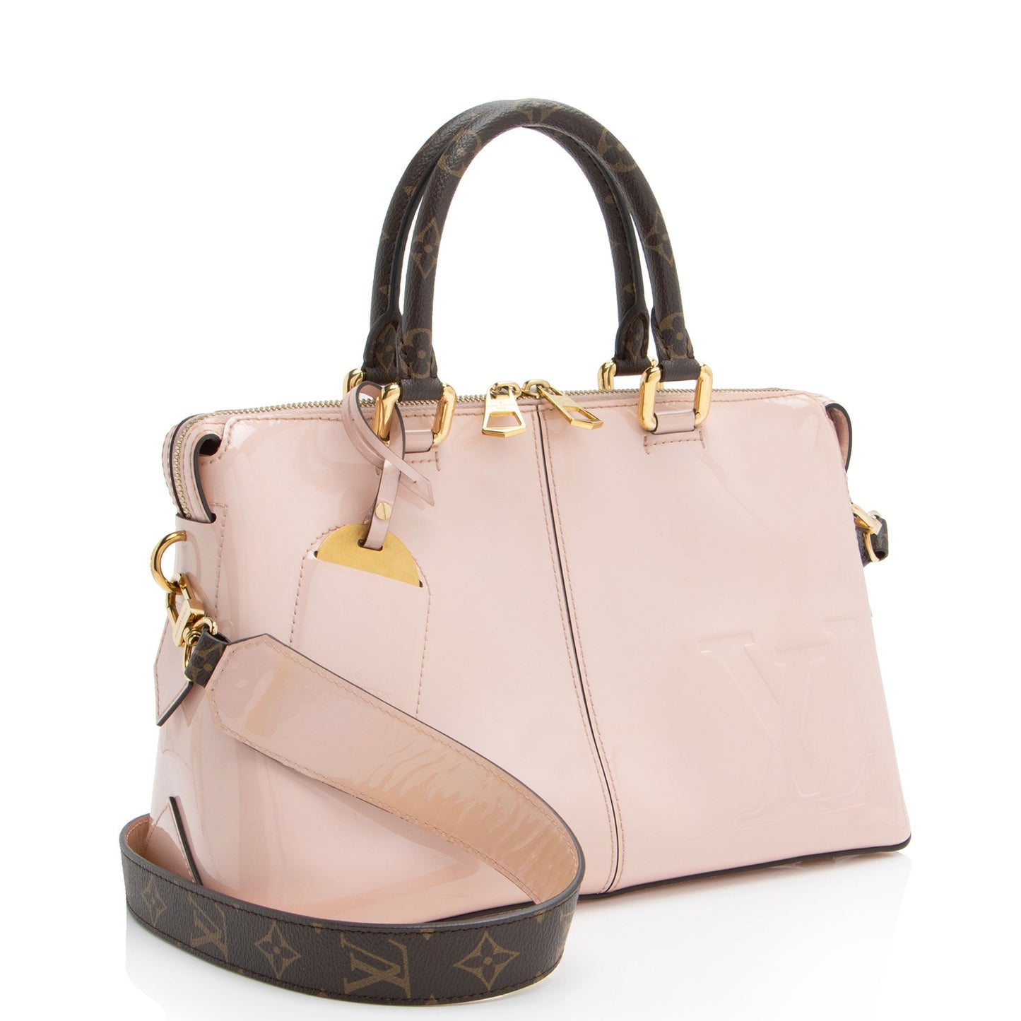 Louis Vuitton Miroir Vernis Tote (SHF-aQYSzj)