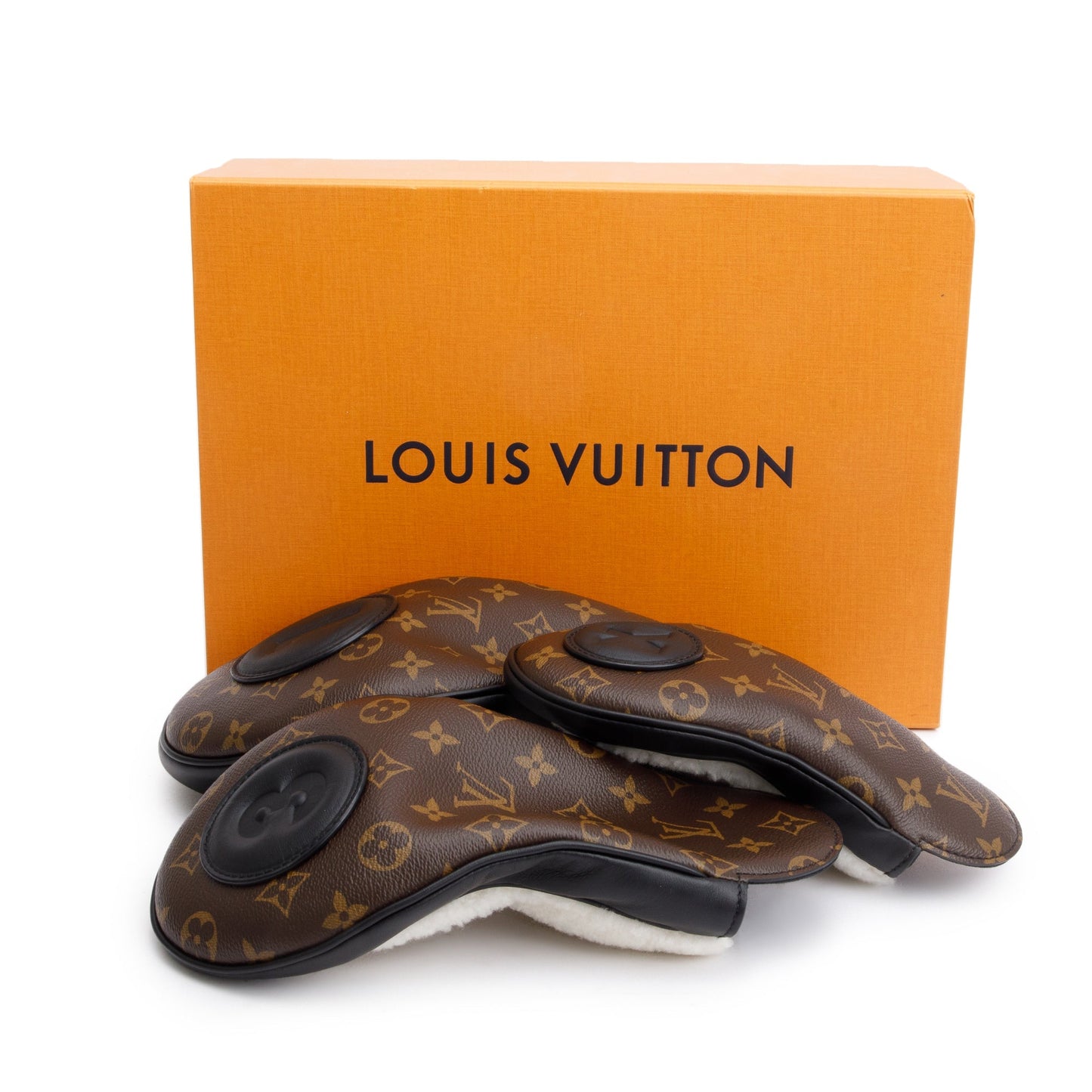 Louis Vuitton Monogram Albatros Golf Head Covers