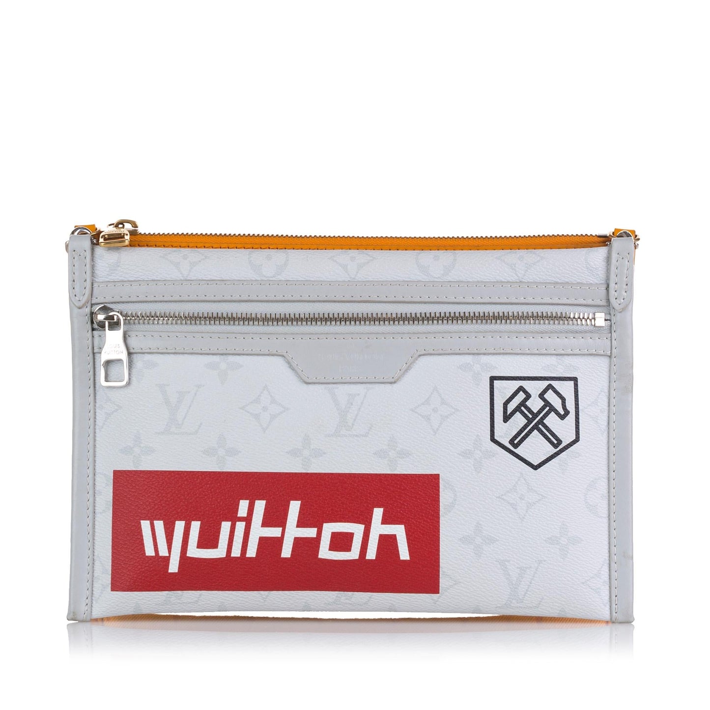 Louis Vuitton Monogram Antartica Double Flat Messenger