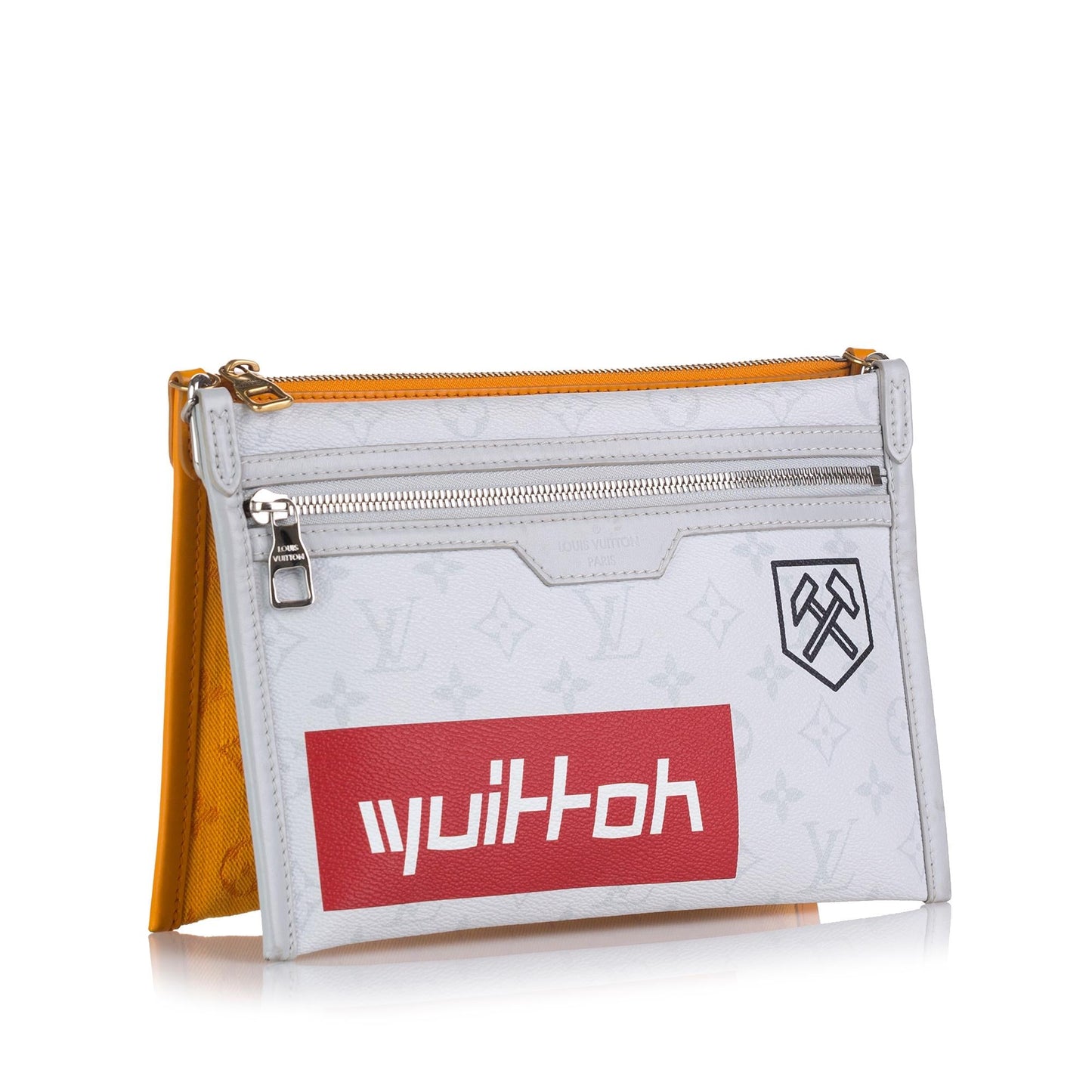 Louis Vuitton Monogram Antartica Double Flat Messenger