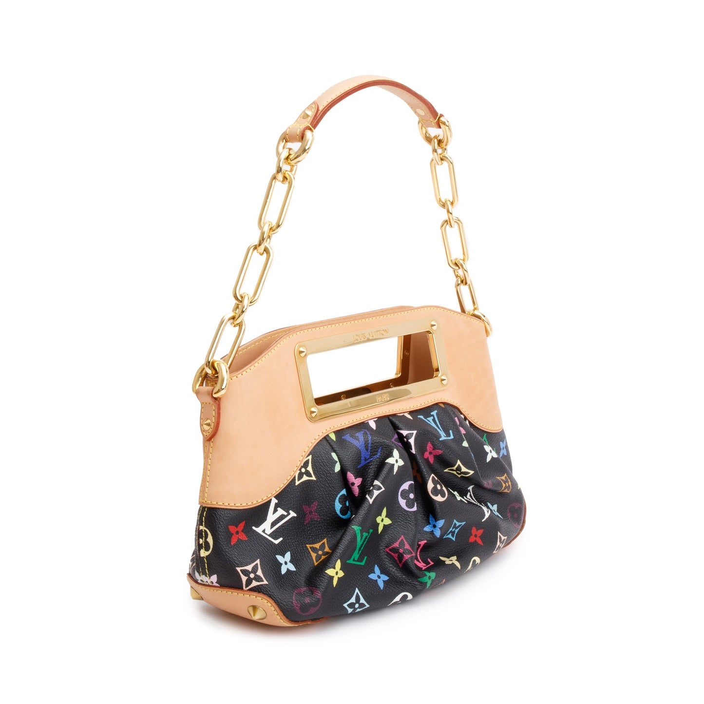 Louis Vuitton Monogram Black Multicolore Judy PM