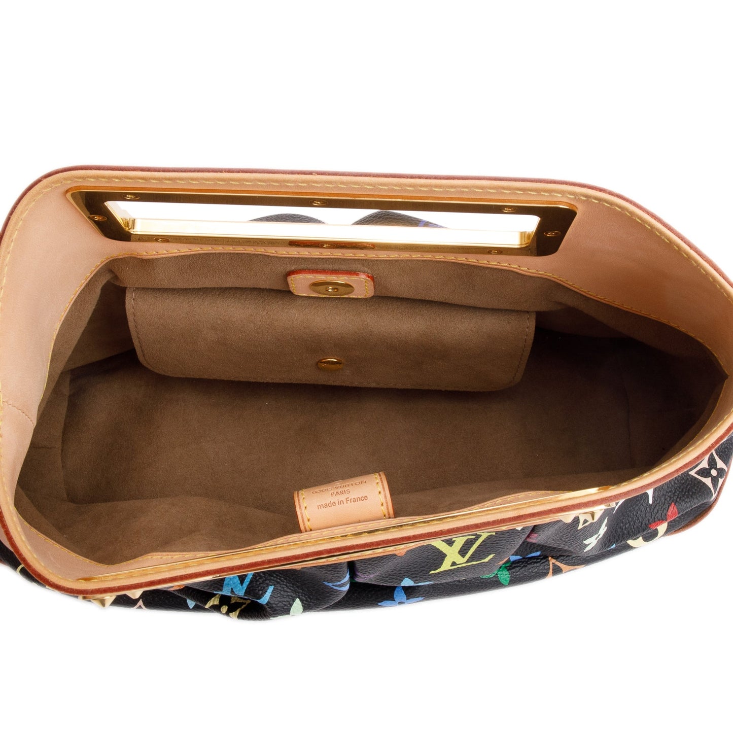 Louis Vuitton Monogram Black Multicolore Judy PM