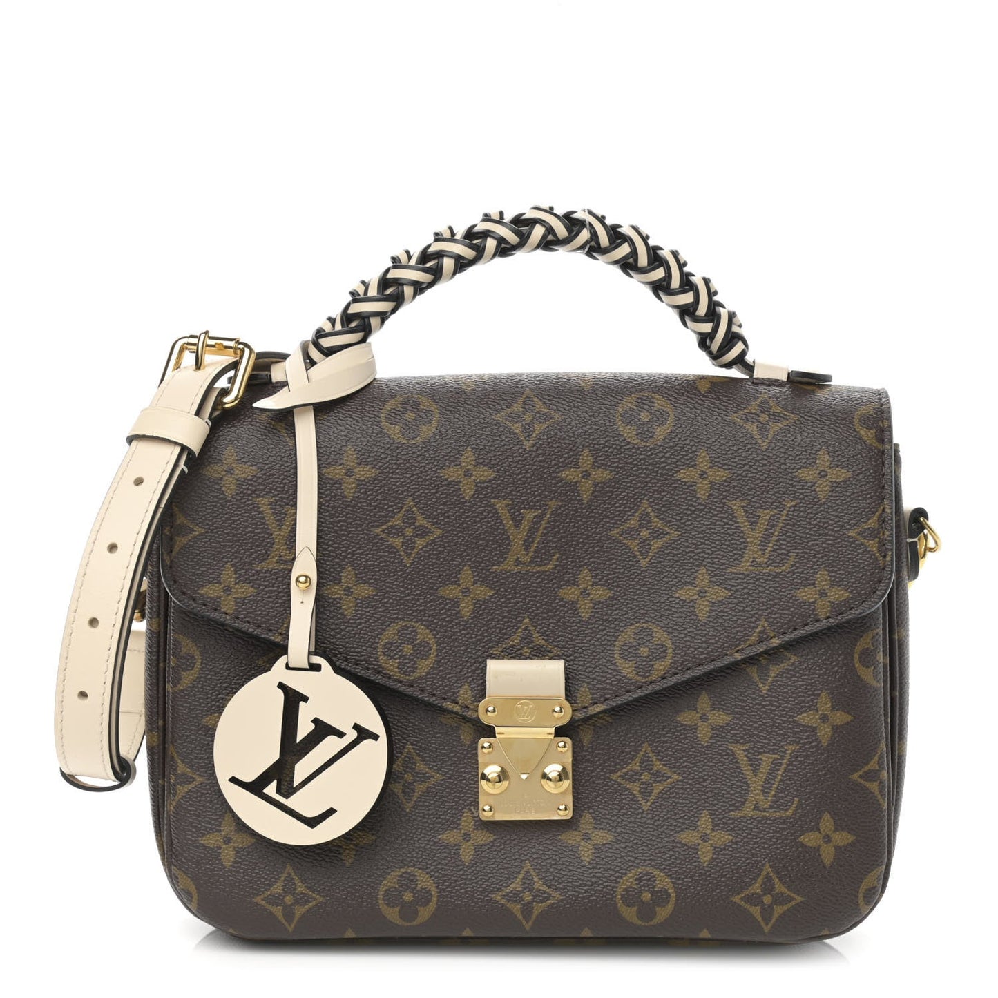 LOUIS VUITTON MONOGRAM BRAIDED POCHETTE MÃTIS