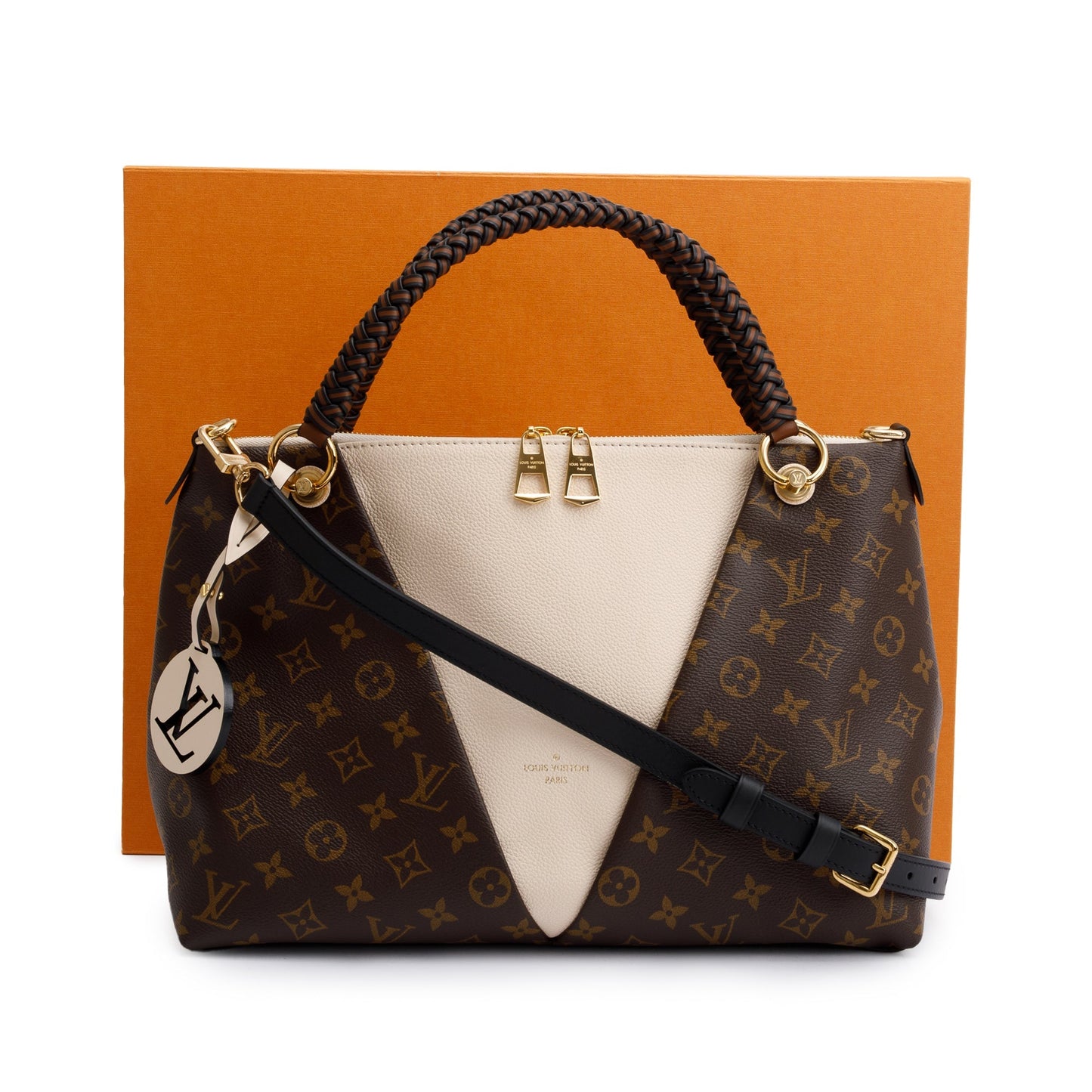 Louis Vuitton Monogram Braided V Tote MM