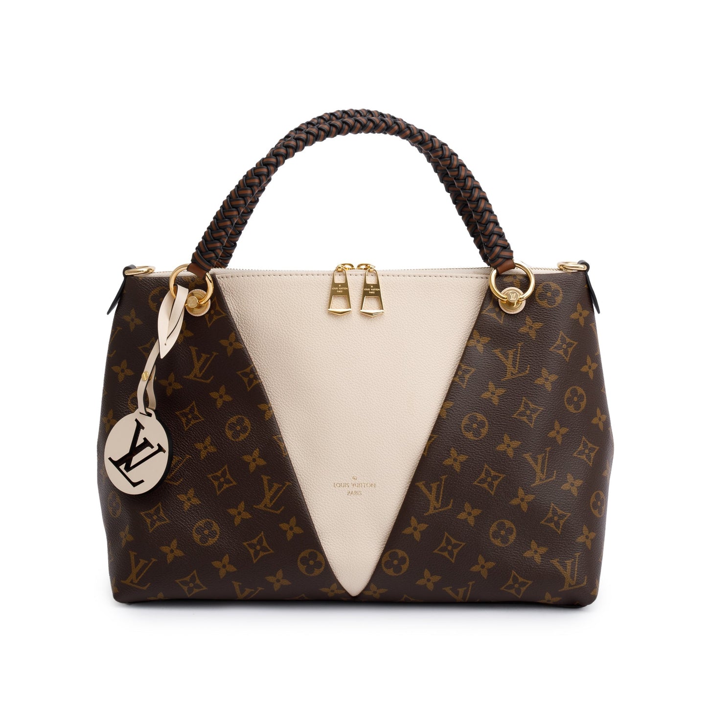 Louis Vuitton Monogram Braided V Tote MM