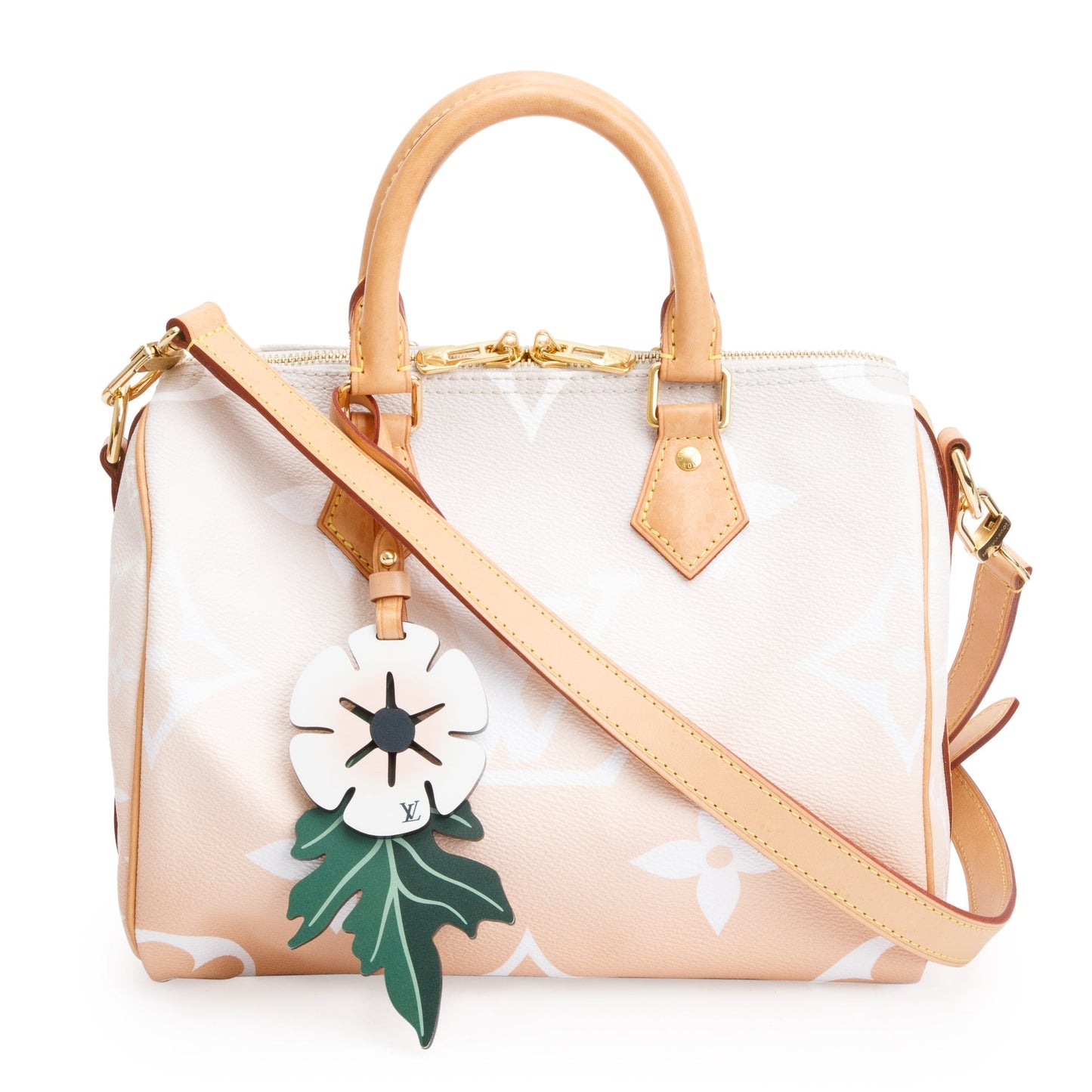 Louis Vuitton Monogram By The Pool Speedy Bandouliere 25