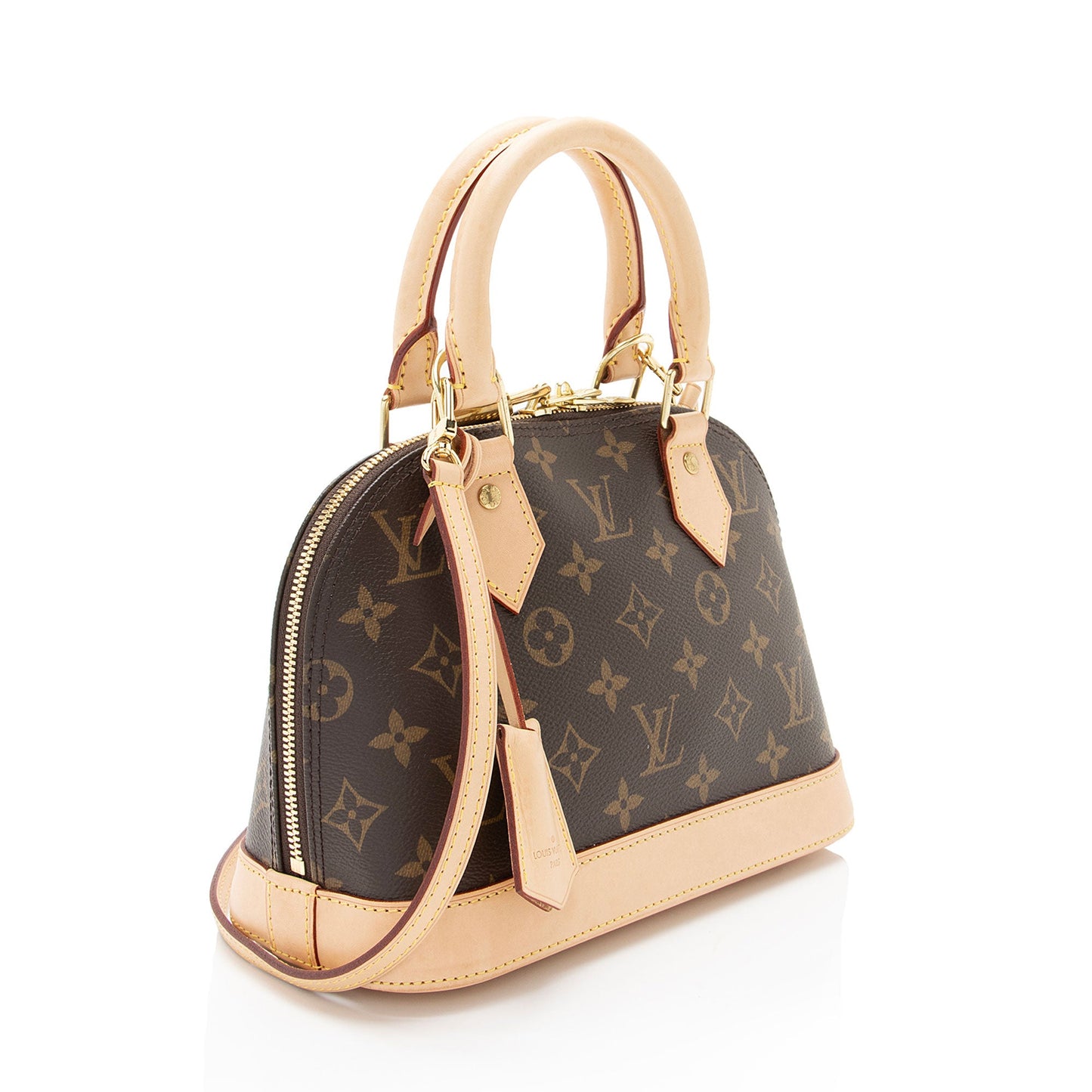 Louis Vuitton Monogram Canvas Alma BB Satchel (SHF-lI4JeZ)