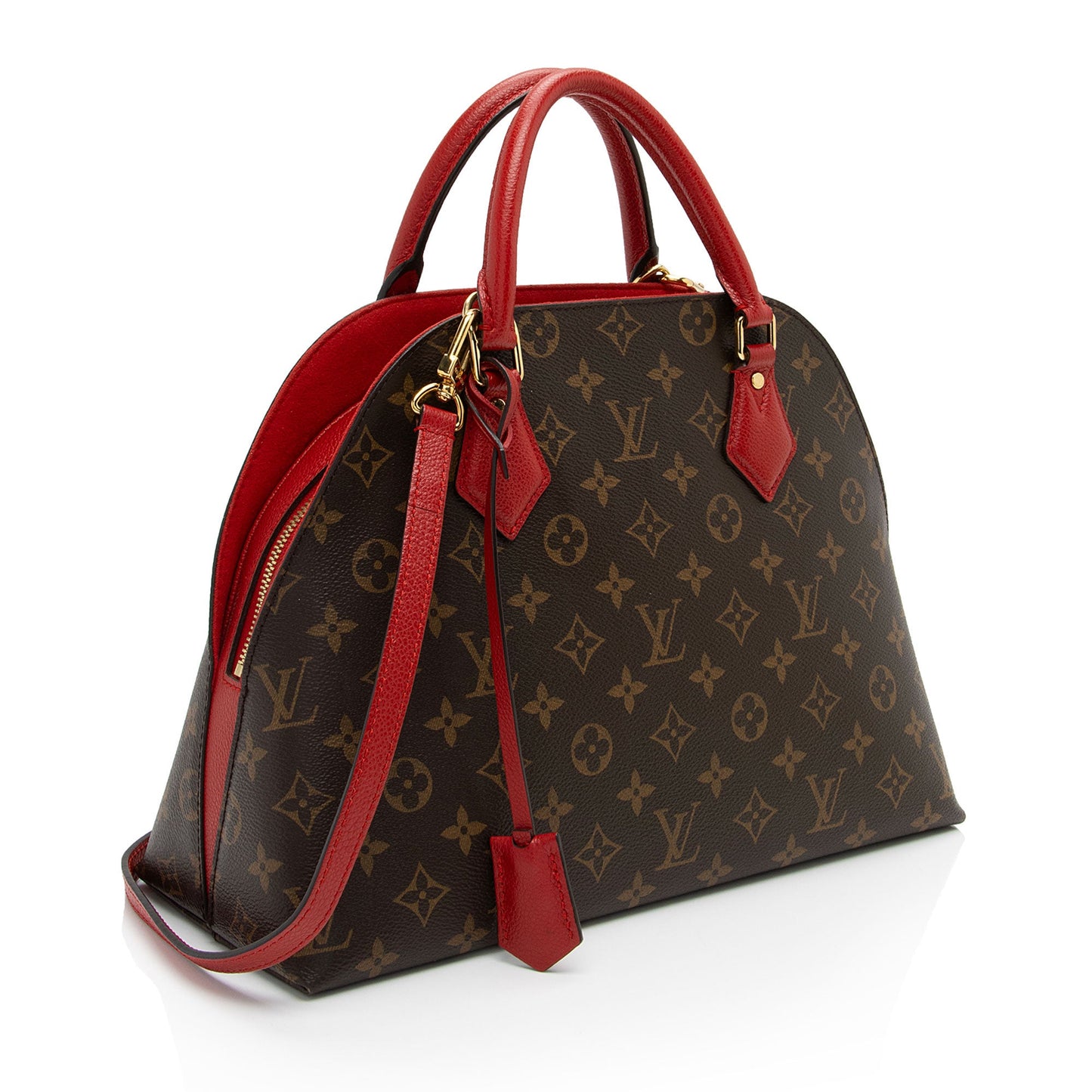 Louis Vuitton Monogram Canvas Alma BNB Satchel (SHF-3b3nyy)