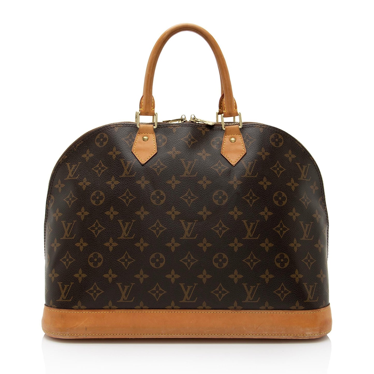 Louis Vuitton Monogram Canvas Alma GM Satchel (SHF-fwHGYa)