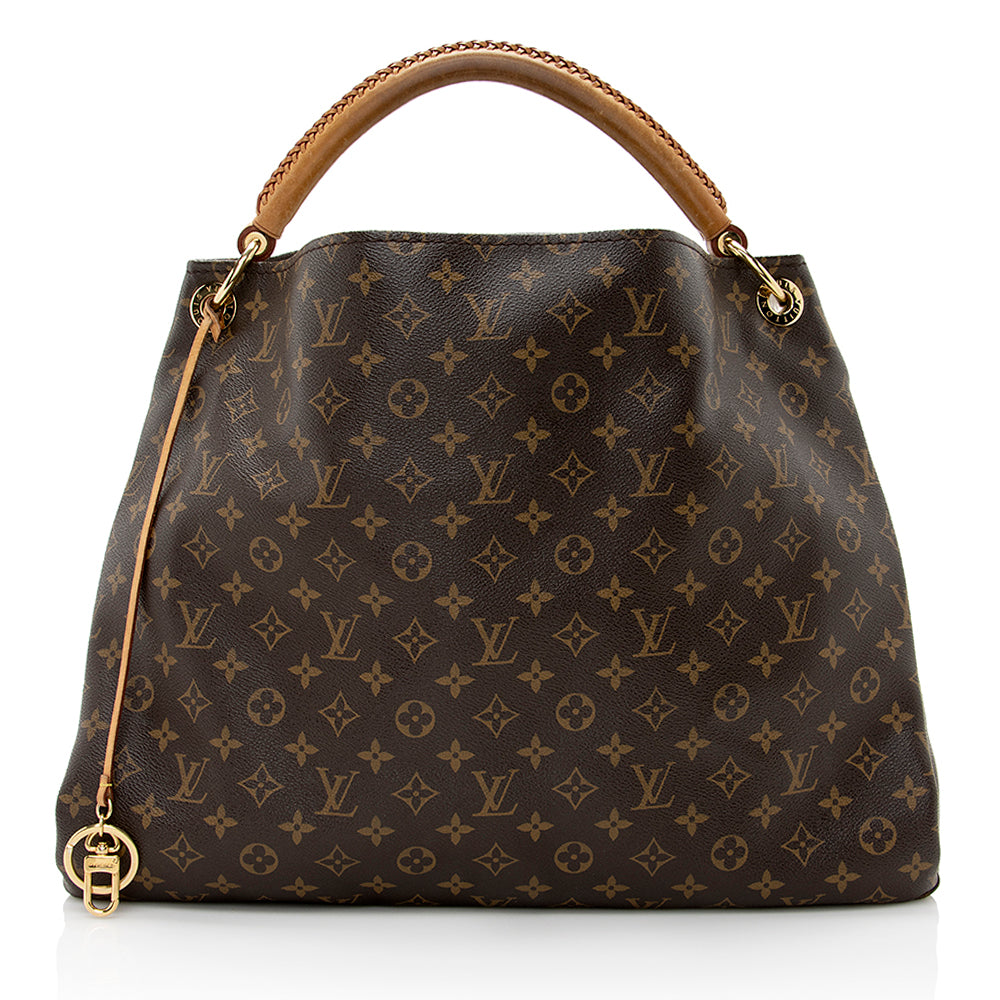 Louis Vuitton Monogram Canvas Artsy MM Shoulder Bag (SHF-20270)
