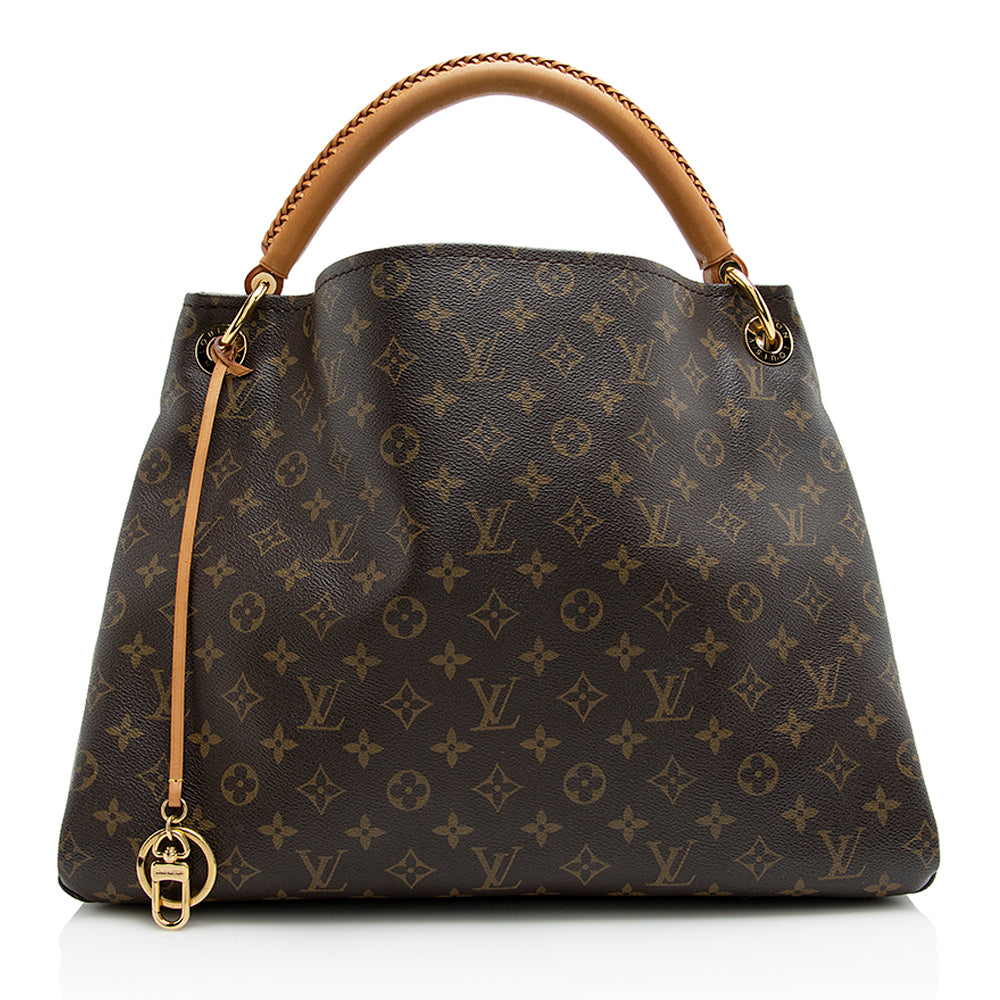 Louis Vuitton Monogram Canvas Artsy MM Shoulder Bag (SHF-21699)