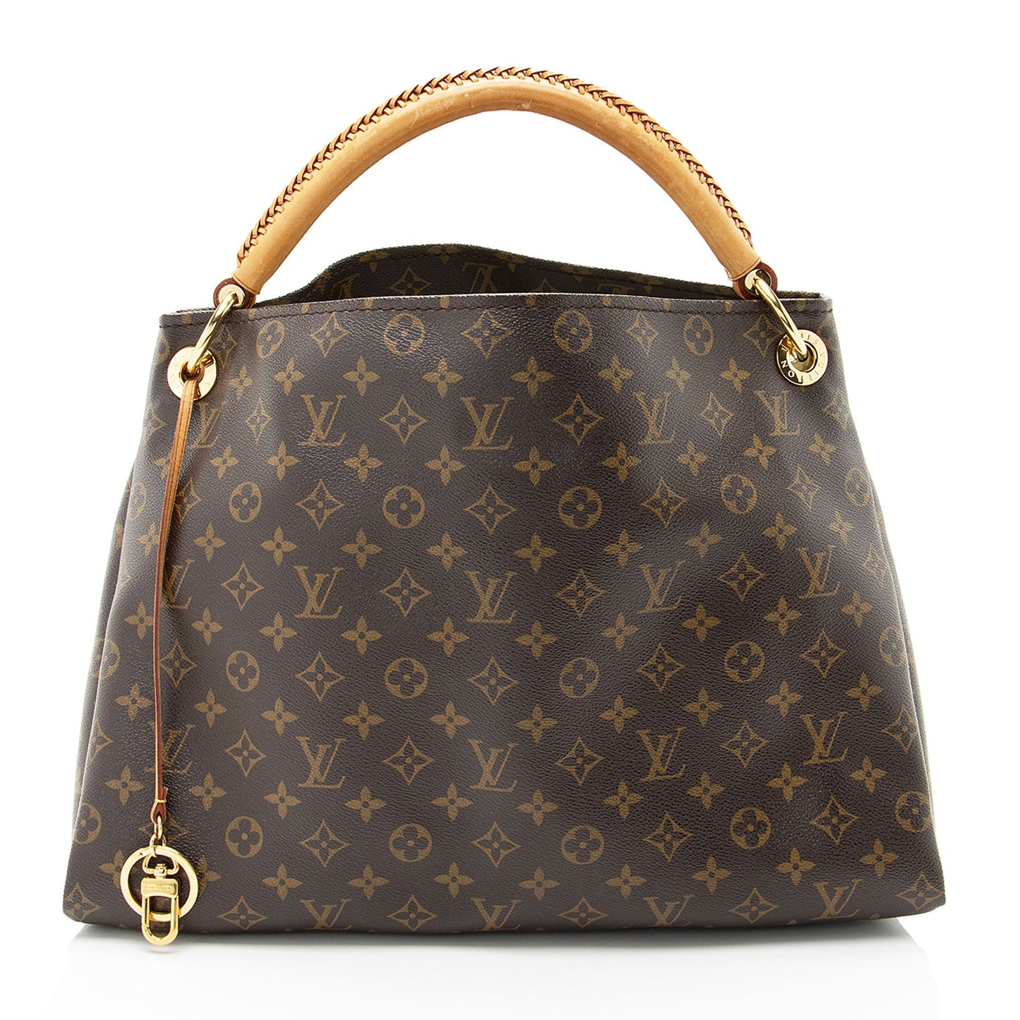 Louis Vuitton Monogram Canvas Artsy MM Shoulder Bag (SHF-2ApfxT)