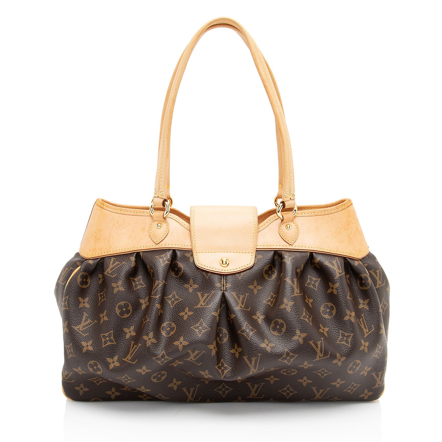 Louis Vuitton Monogram Canvas Boetie MM Satchel (SHF-1Nwm05)