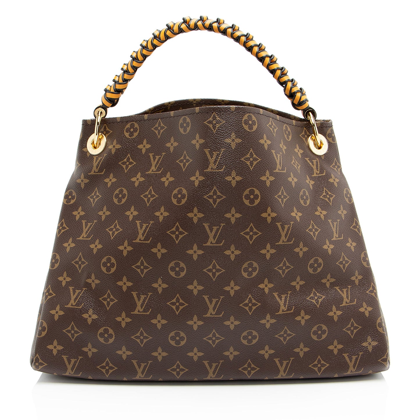Louis Vuitton Monogram Canvas Braided Artsy MM Shoulder Bag
