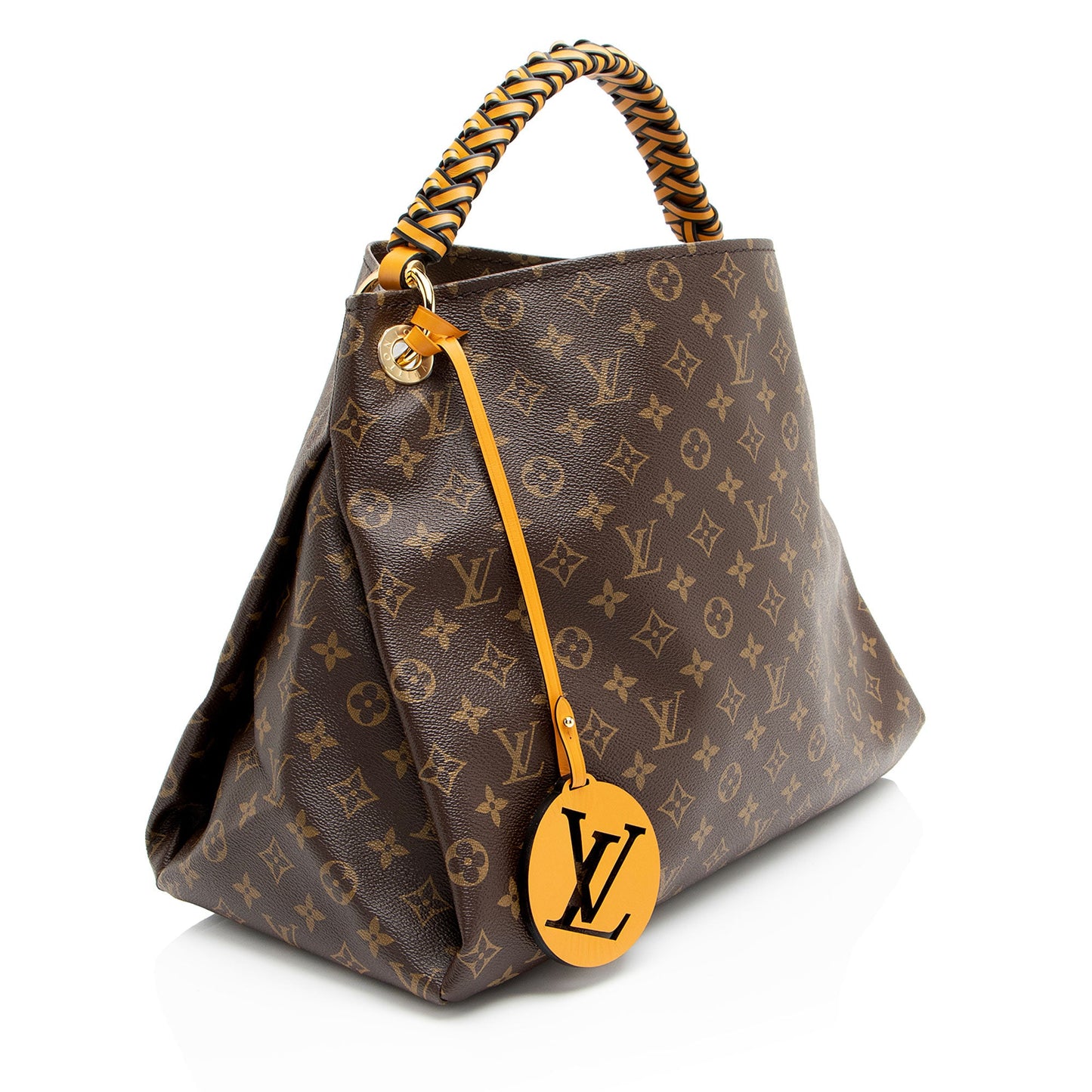 Louis Vuitton Monogram Canvas Braided Artsy MM Shoulder Bag