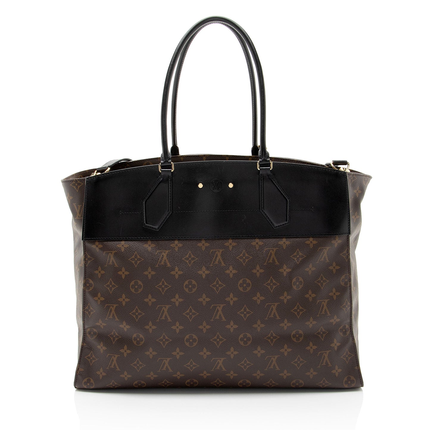 Louis Vuitton Monogram Canvas City Steamer XXL Tote (SHF-17omgZ)