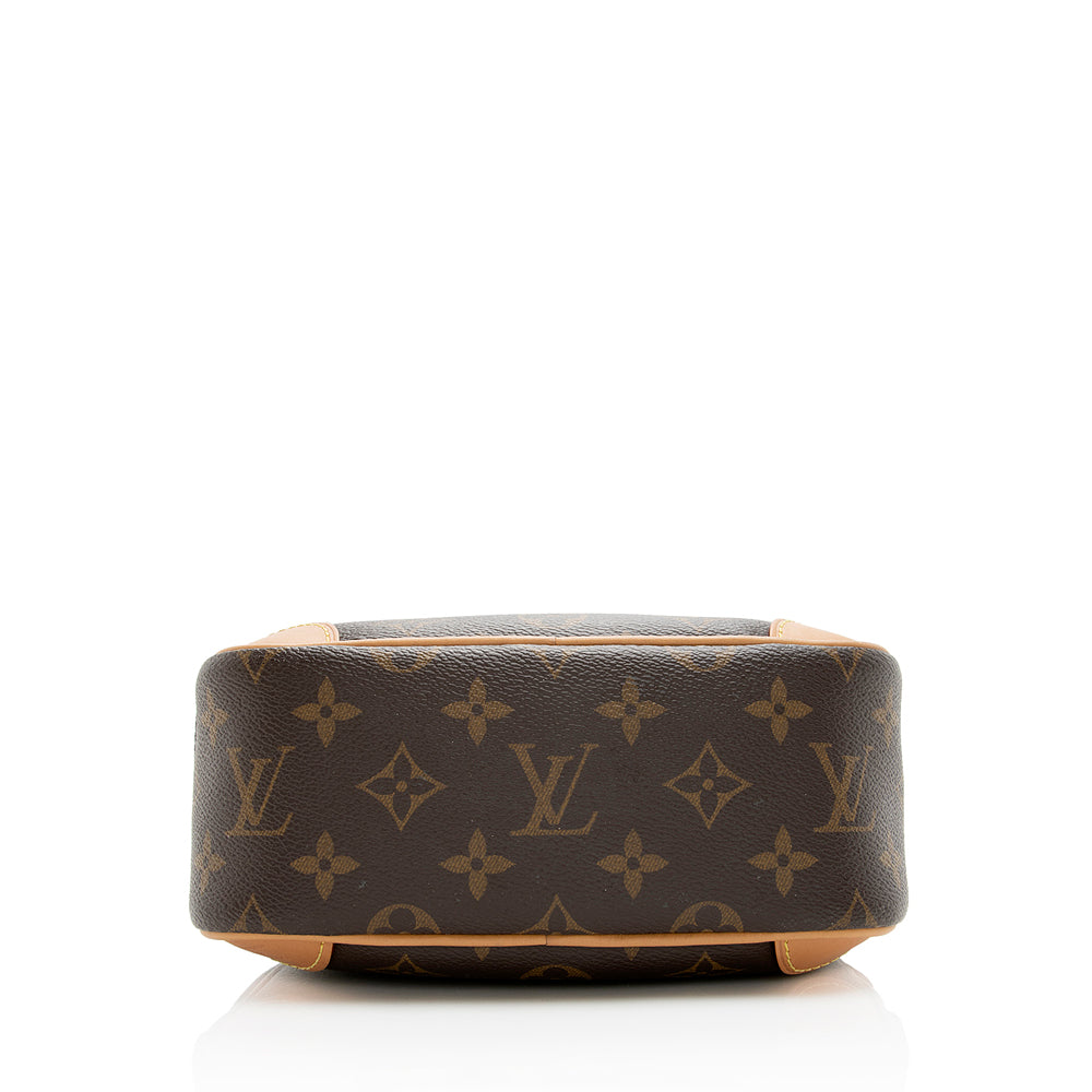 Louis Vuitton Monogram Canvas Deauville Mini Shoulder Bag (SHF-20470)