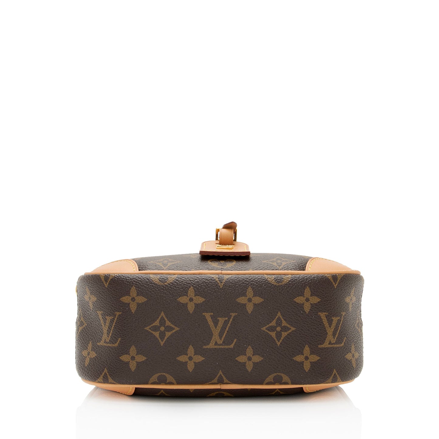 Louis Vuitton Monogram Canvas Deauville Mini Shoulder Bag (SHF-sSJvjs)