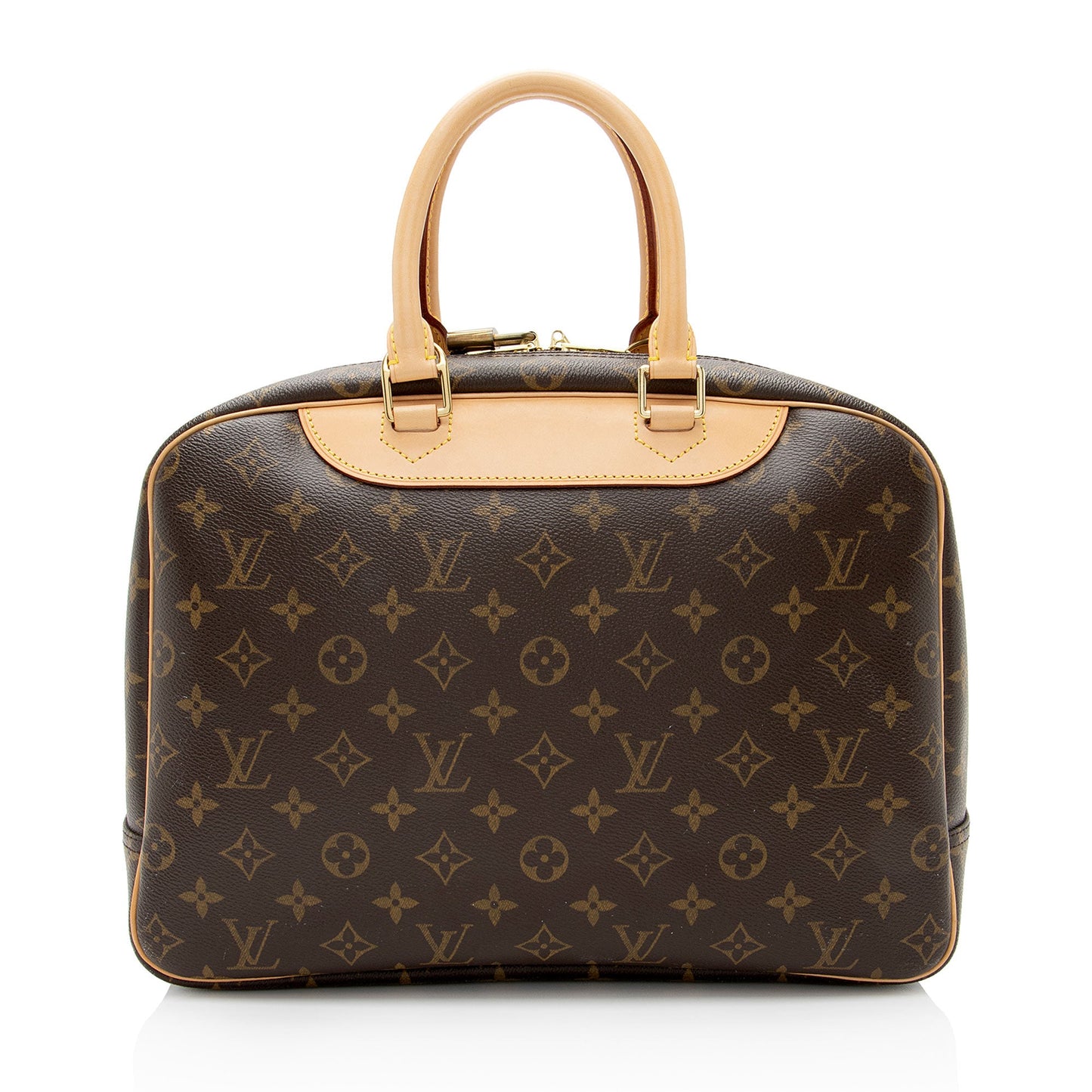 Louis Vuitton Monogram Canvas Deauville Satchel (SHF-aCt7nv)