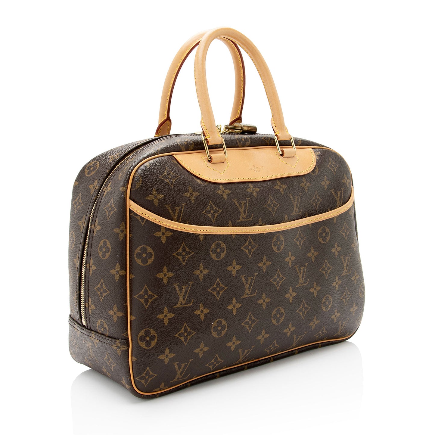 Louis Vuitton Monogram Canvas Deauville Satchel (SHF-aCt7nv)