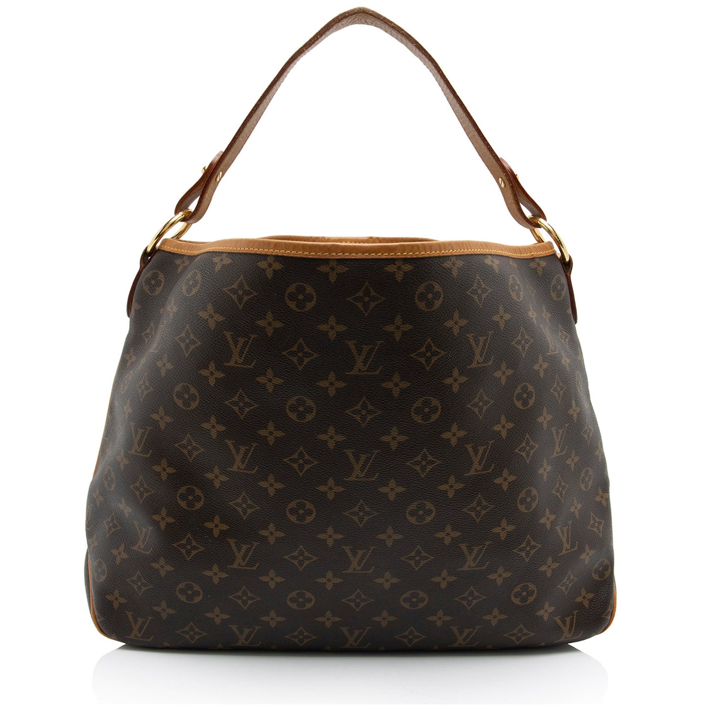 Louis Vuitton Monogram Canvas Delightful MM Shoulder Bag (SHF-y3U71c)
