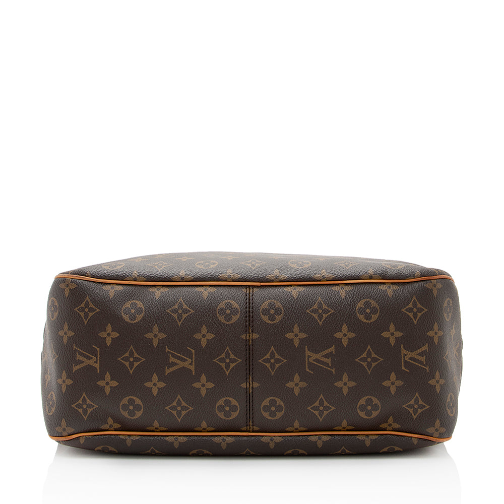 Louis Vuitton Monogram Canvas Delightful PM Shoulder Bag (SHF-21181)