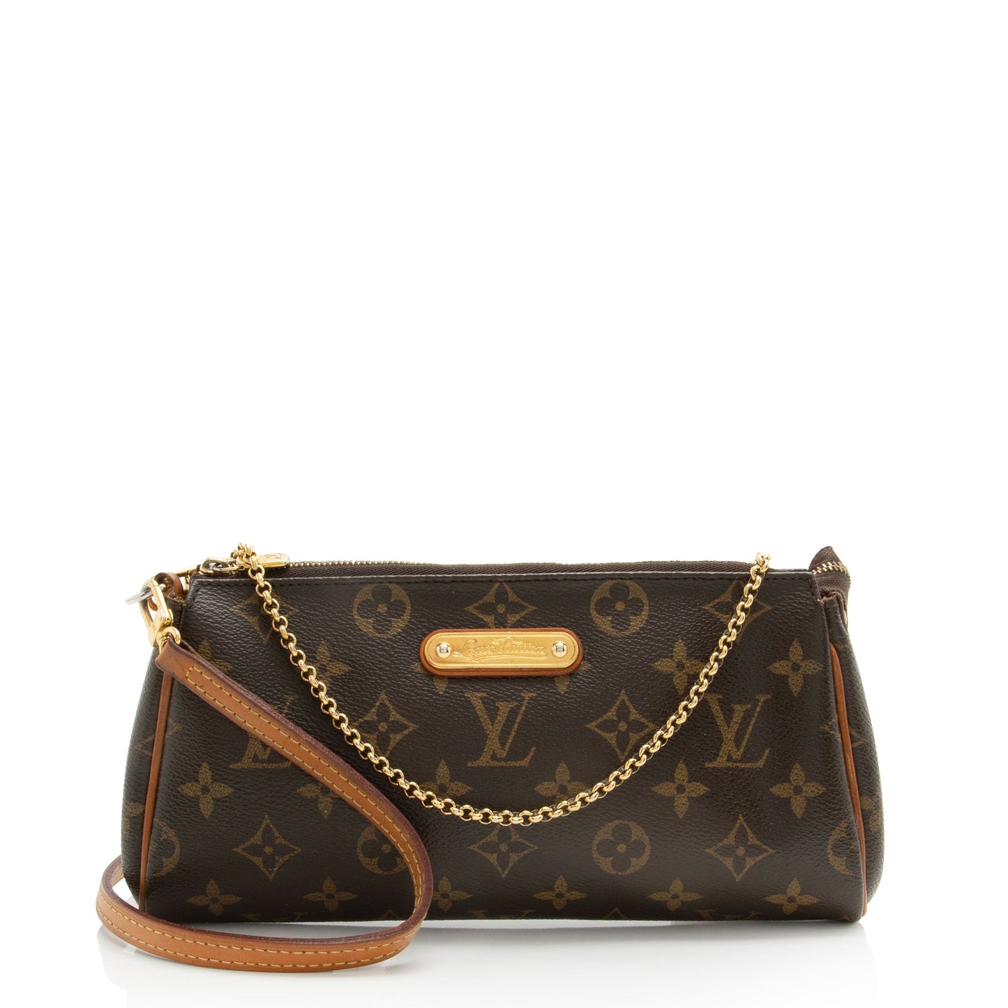 Louis Vuitton Monogram Canvas Eva Clutch (SHF-Nxpj7D)