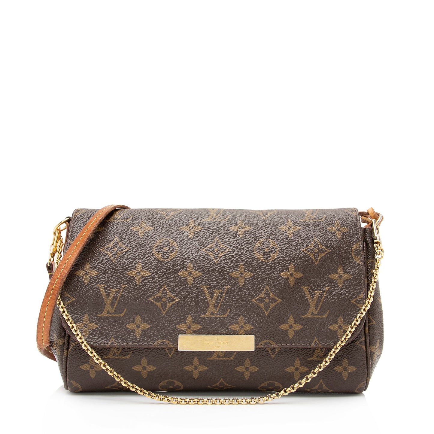 Louis Vuitton Monogram Canvas Favorite MM Shoulder Bag (SHF-23589)