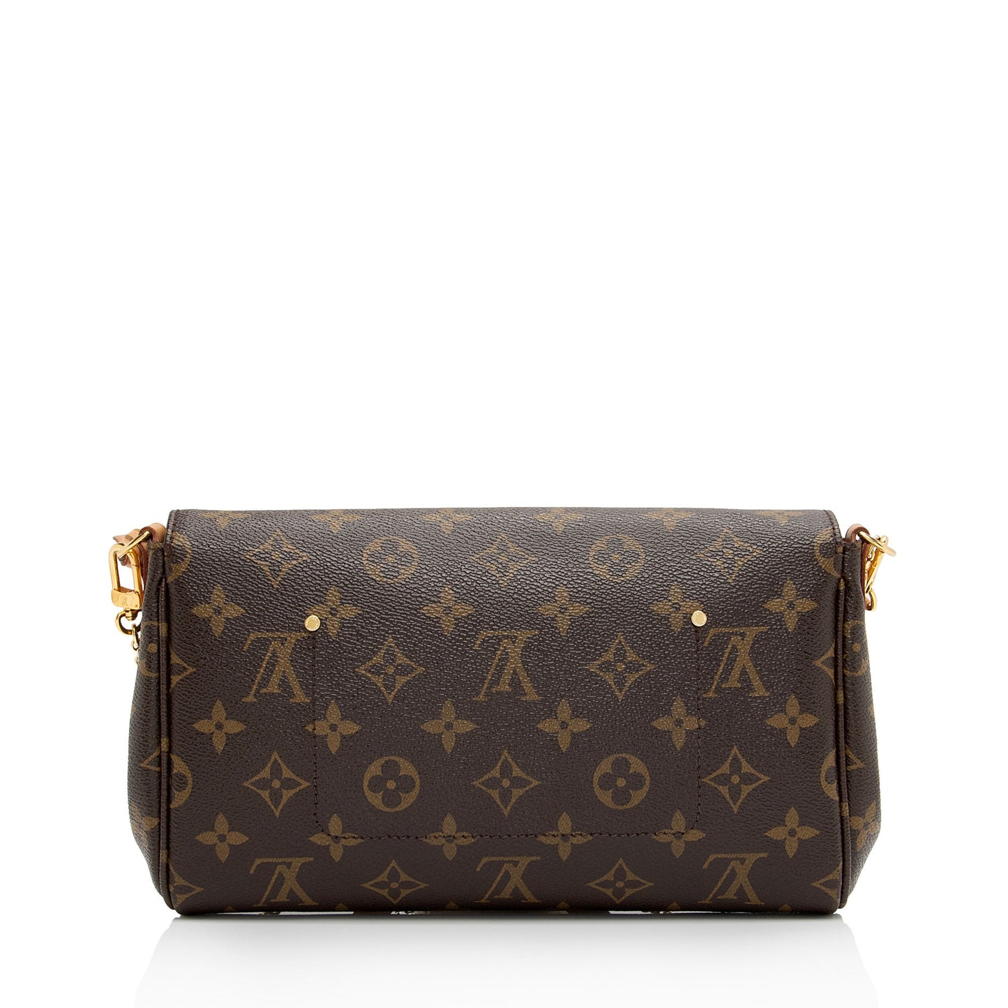 Louis Vuitton Monogram Canvas Favorite MM Shoulder Bag (SHF-4VRVaU)