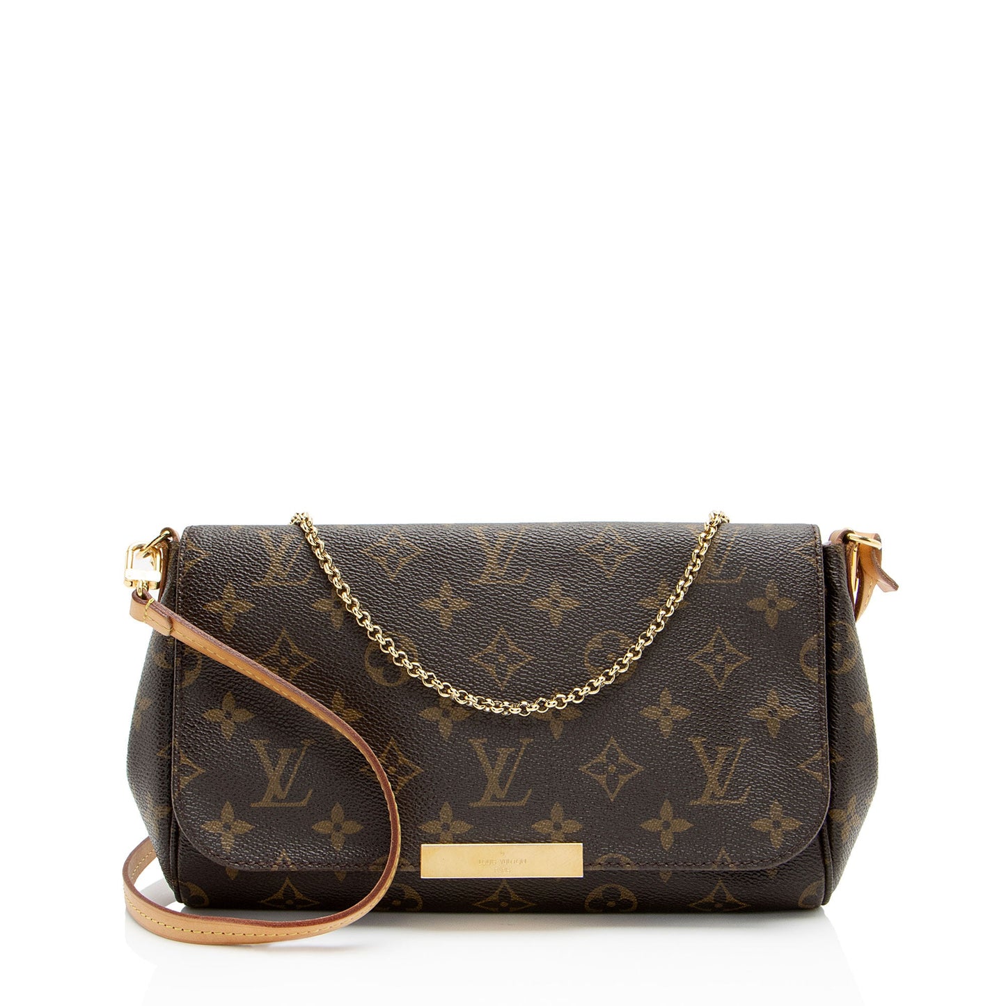 Louis Vuitton Monogram Canvas Favorite MM Shoulder Bag (SHF-b6wZxj)