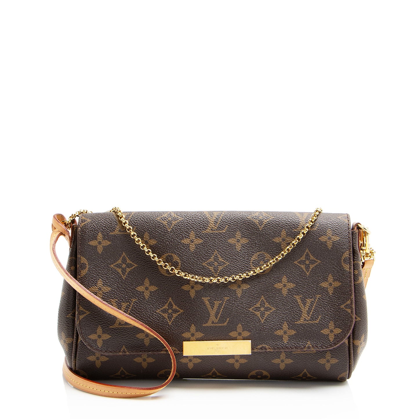 Louis Vuitton Monogram Canvas Favorite MM Shoulder Bag (SHF-ahfv2B)