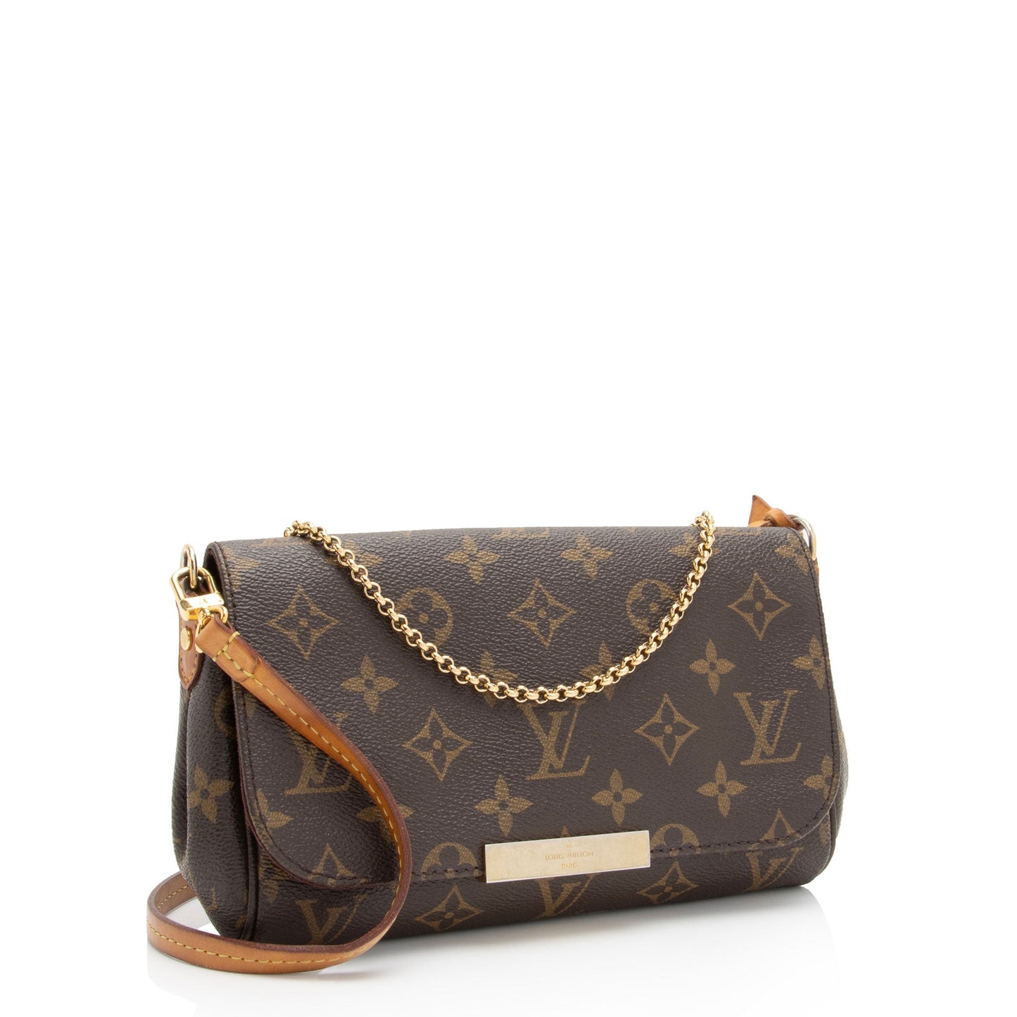Louis Vuitton Monogram Canvas Favorite PM Shoulder Bag (SHF-HS9D4u)