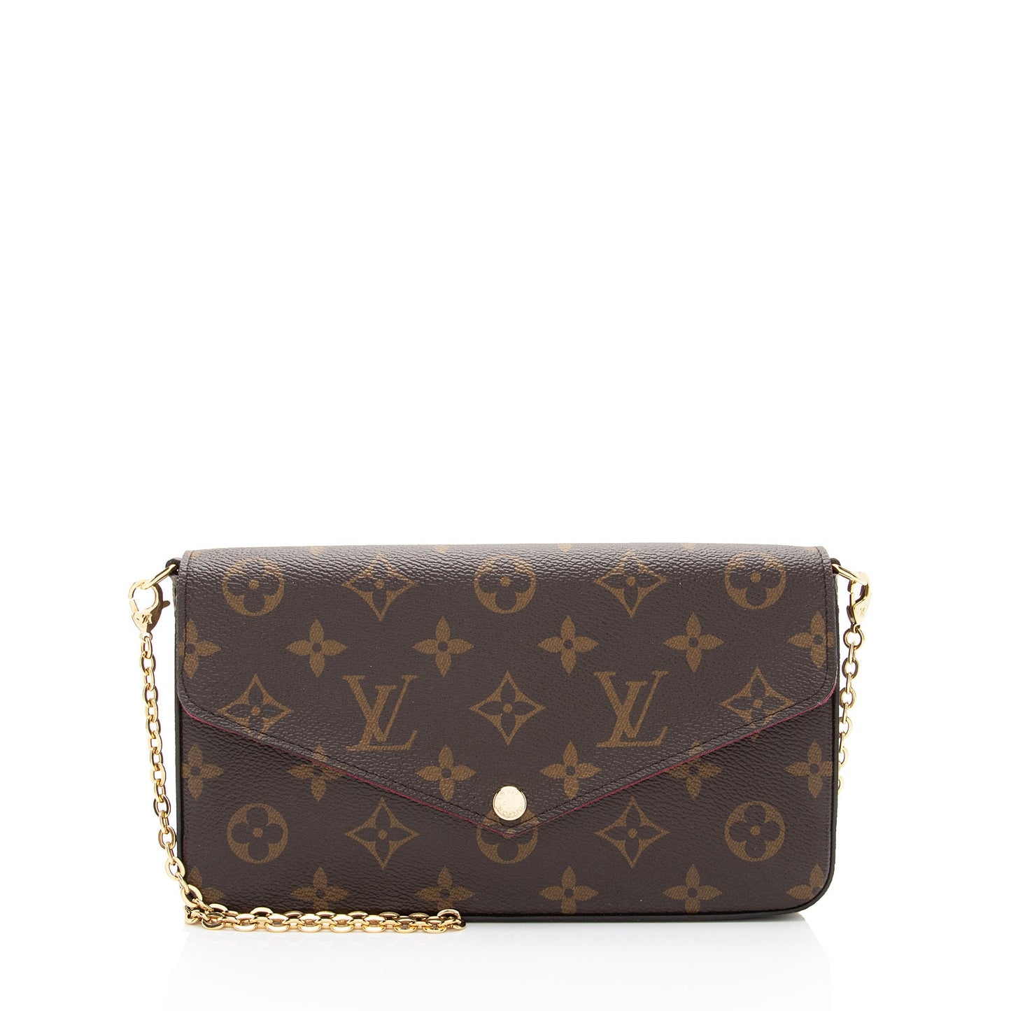 Louis Vuitton Monogram Canvas Felicie Pochette (SHF-samt9f)