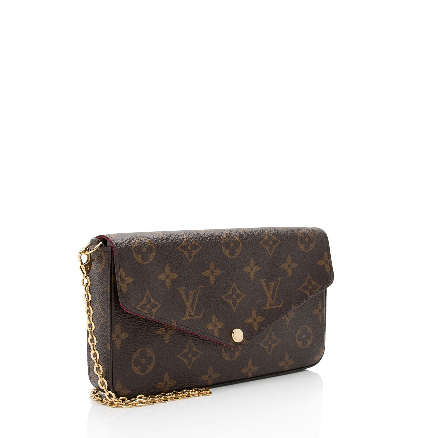 Louis Vuitton Monogram Canvas Felicie Pochette (SHF-samt9f)