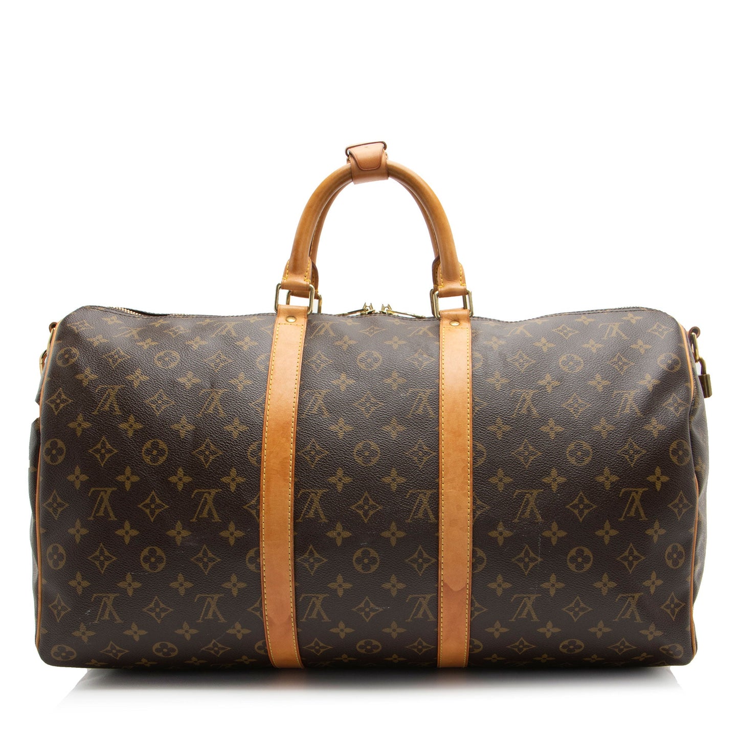Louis Vuitton Monogram Canvas Keepall Bandouliere 50 Duffle (SHF-krYMXW)
