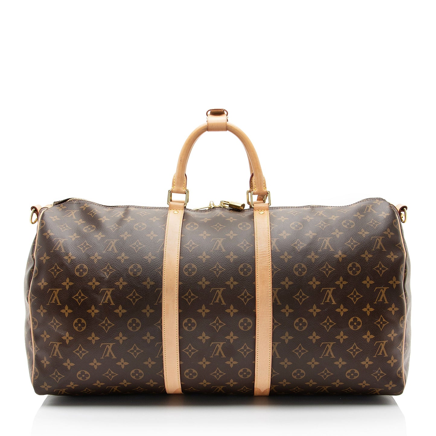Louis Vuitton Monogram Canvas Keepall Bandouliere 55 Duffle