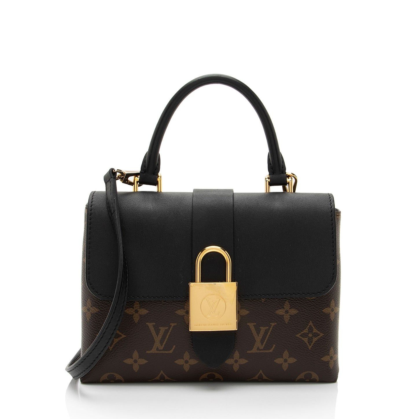 Louis Vuitton Monogram Canvas Locky BB Satchel (SHF-5AamLM)
