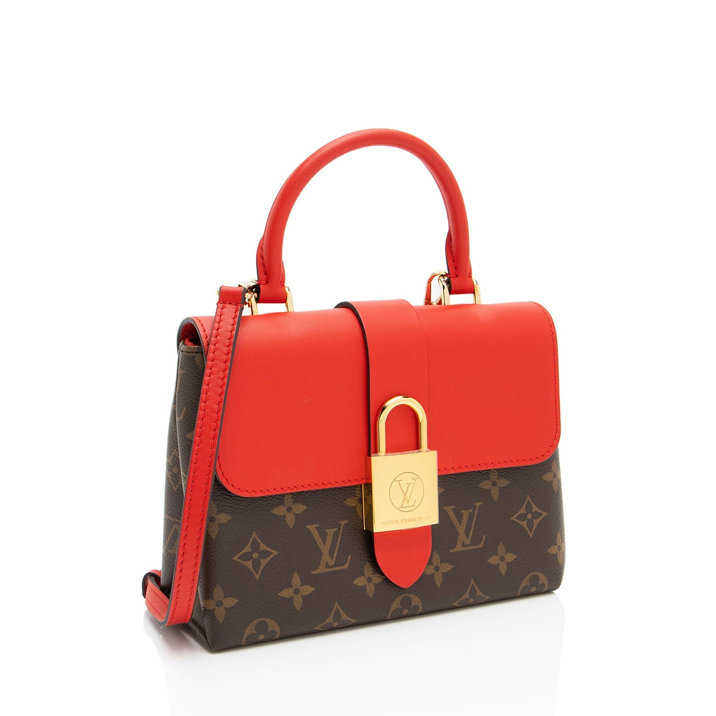 Louis Vuitton Monogram Canvas Locky BB Top Handle (SHF-pMQ3Q9)