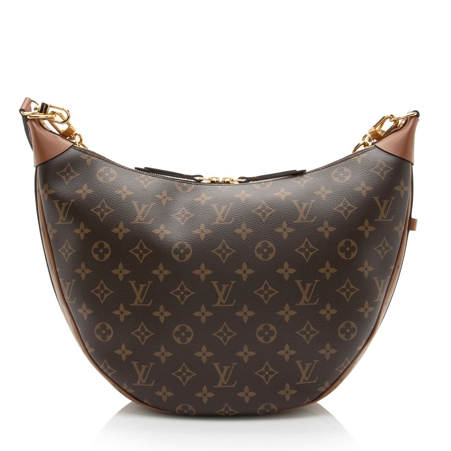 Louis Vuitton Monogram Canvas Loop Hobo (SHF-bIR43v)