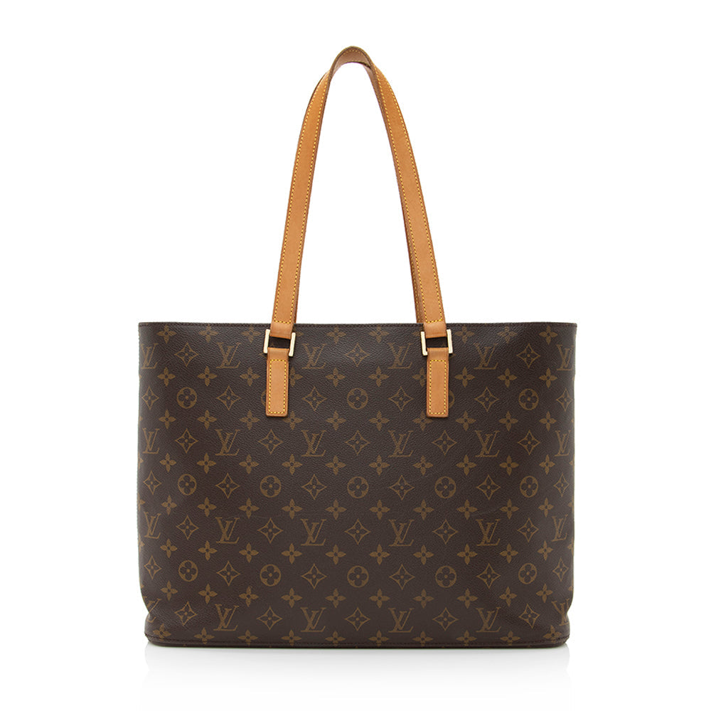 Louis Vuitton Monogram Canvas Luco Tote (SHF-21251)