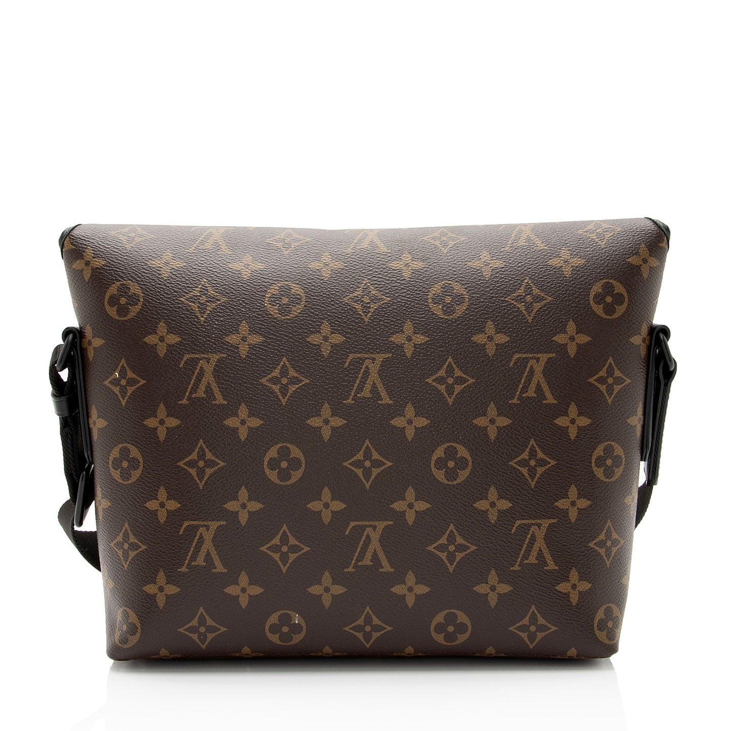 Louis Vuitton Monogram Canvas Macassar Magnetic Messenger Bag (SHF-speCUQ)