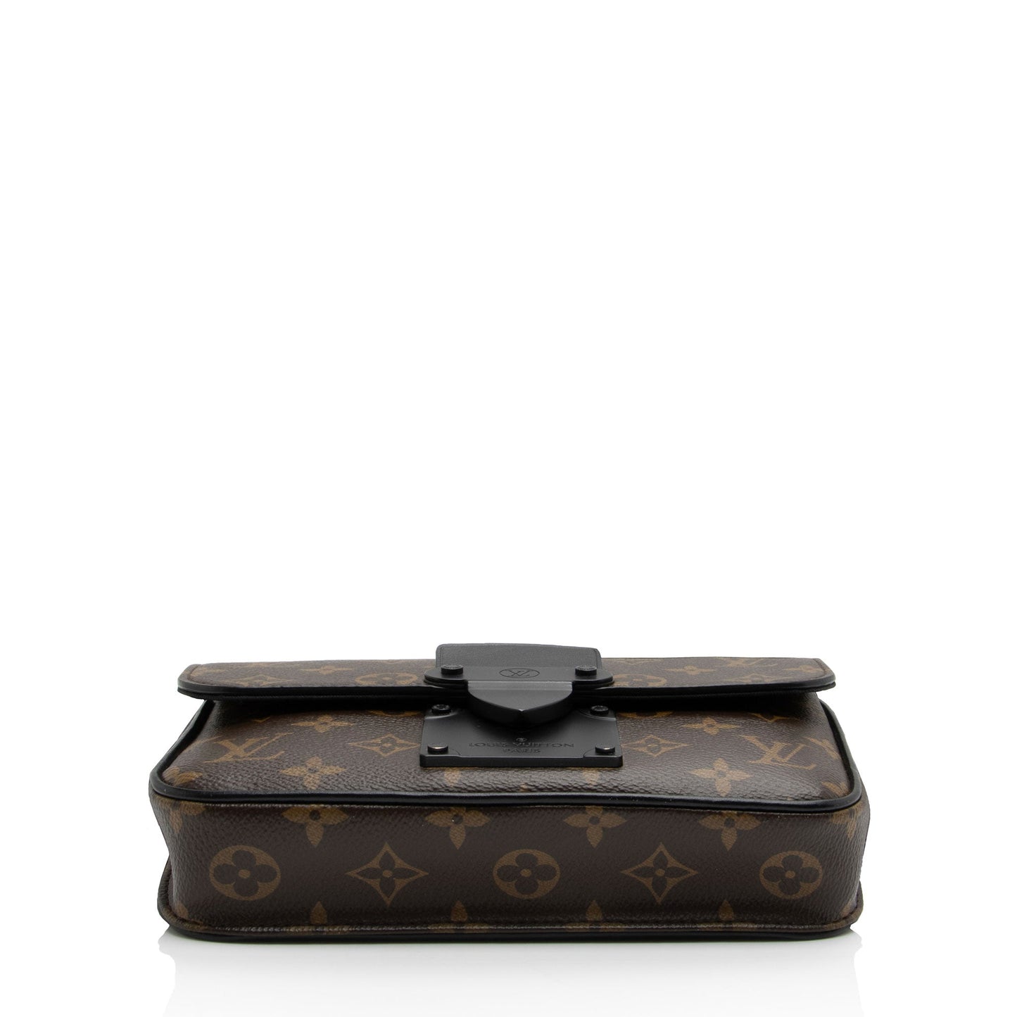 Louis Vuitton Monogram Canvas Macassar S Lock Sling Bag
